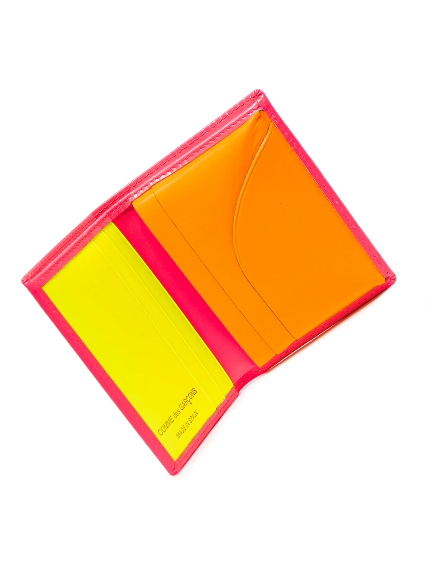 Super Fluo bi-fold wallet