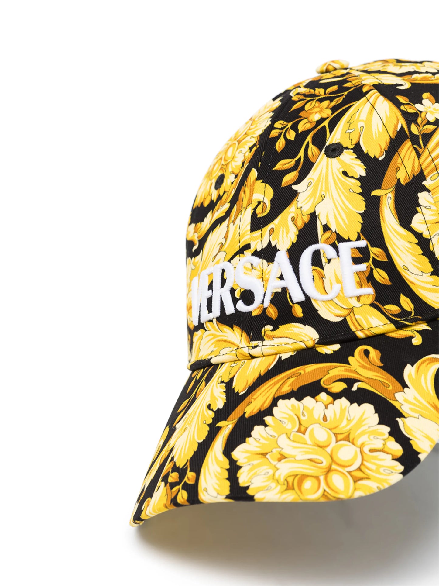 Barocco pattern-print cap