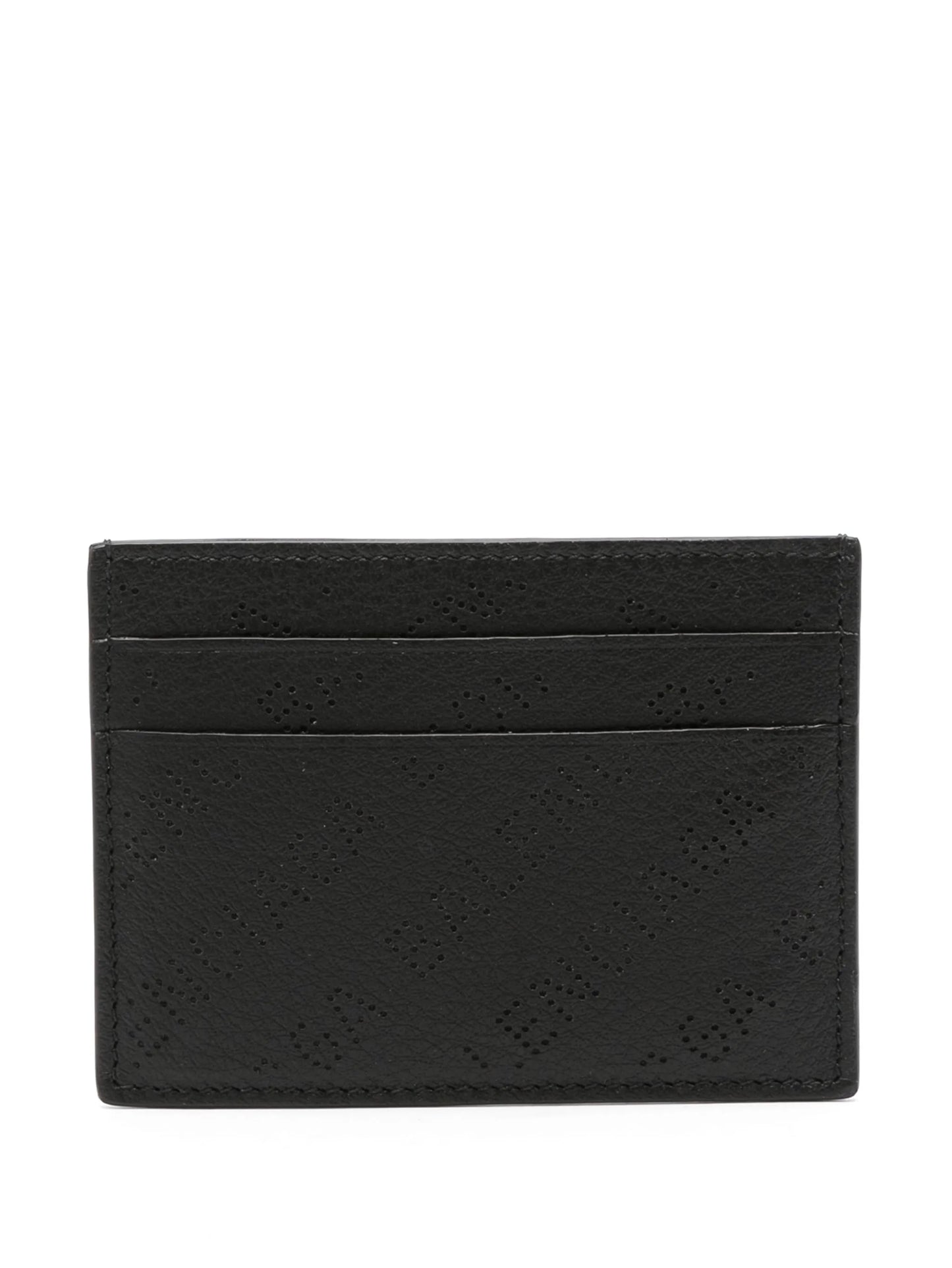 perforated logo cardholder