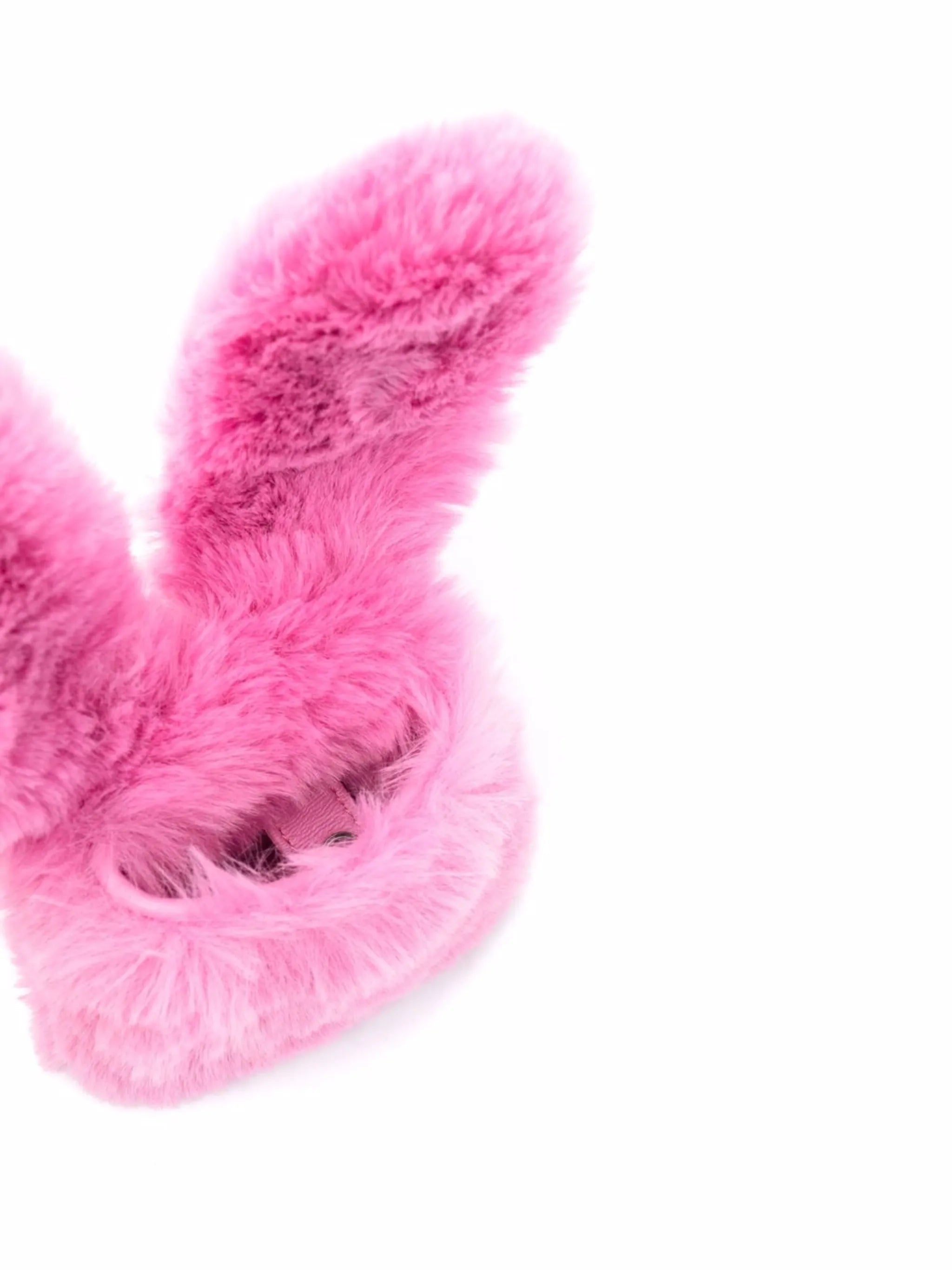 faux-fur bunny AirPod Pro case