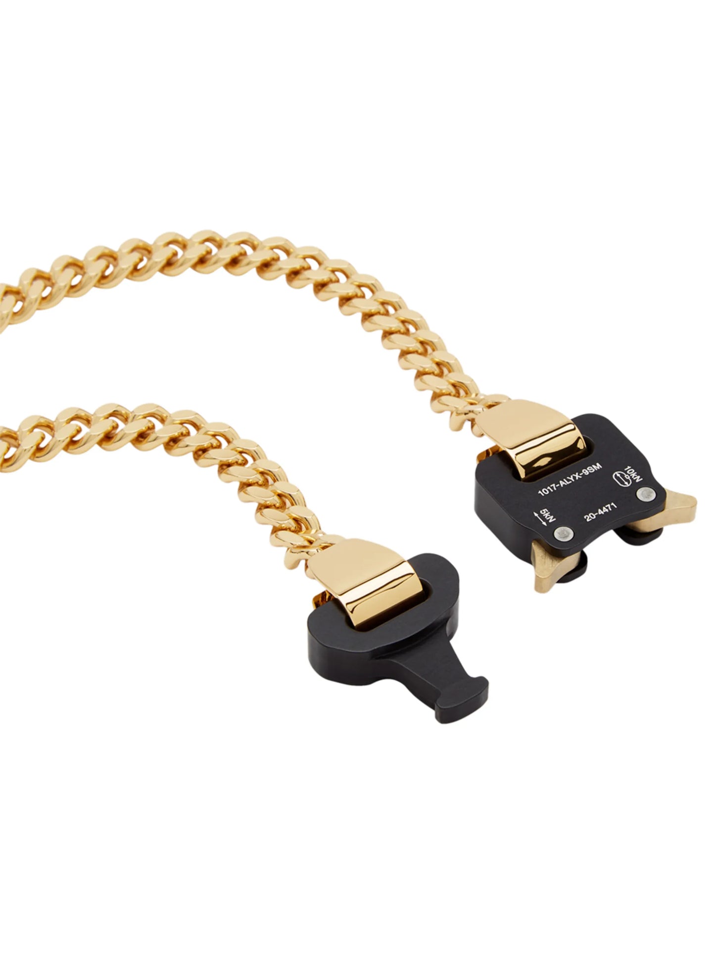 curb chain buckle neckace