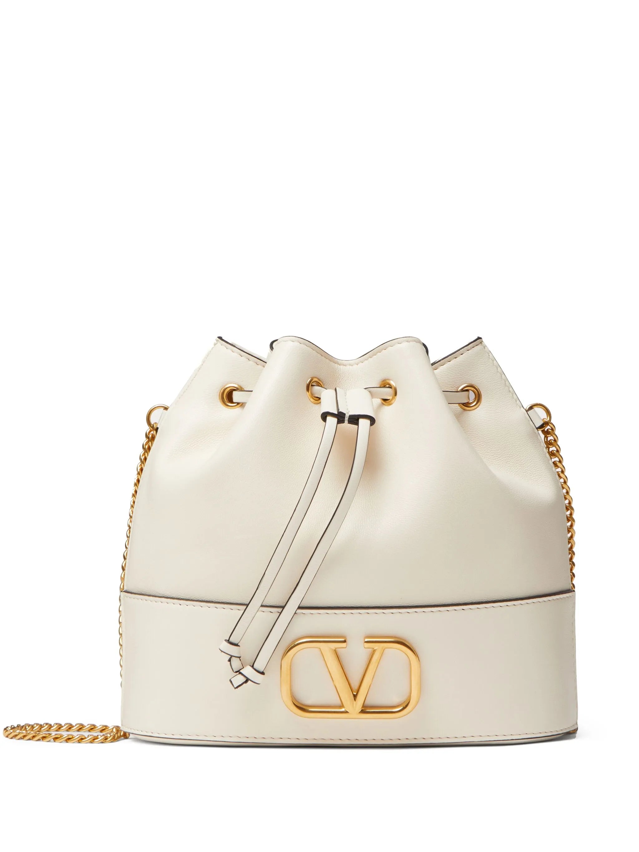 mini VLogo Signature bucket bag