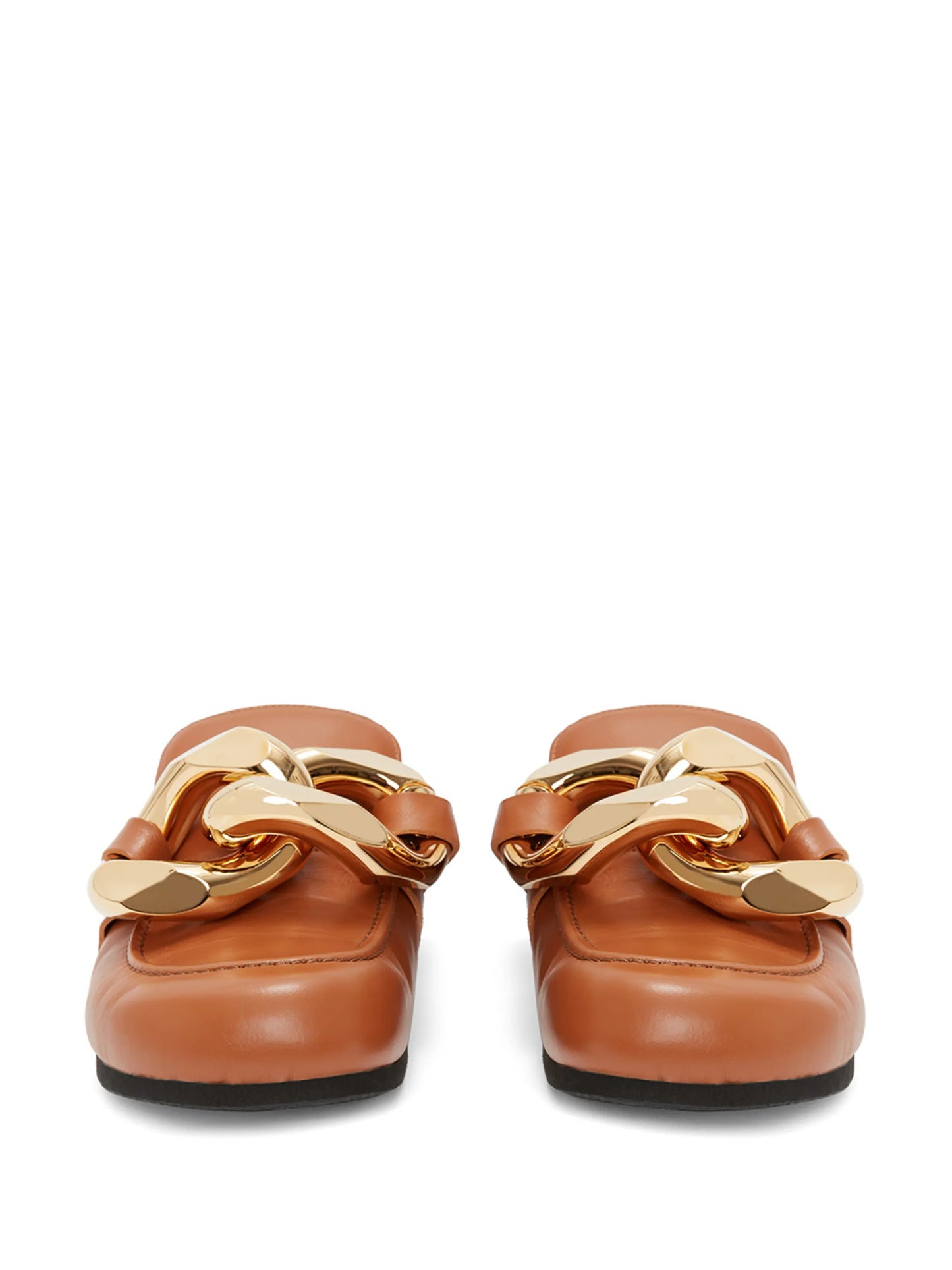 Chain loafer mules