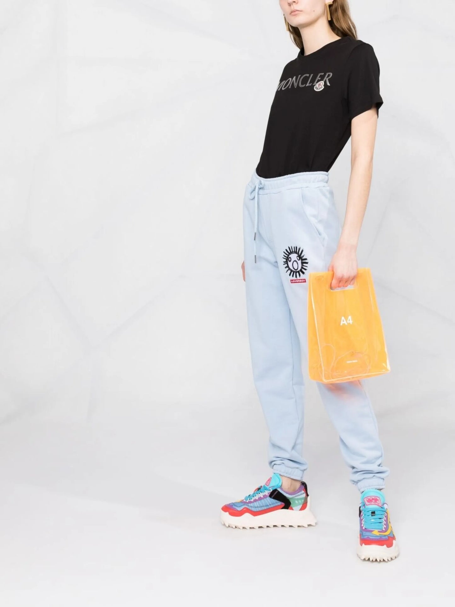logo lettering T-shirt