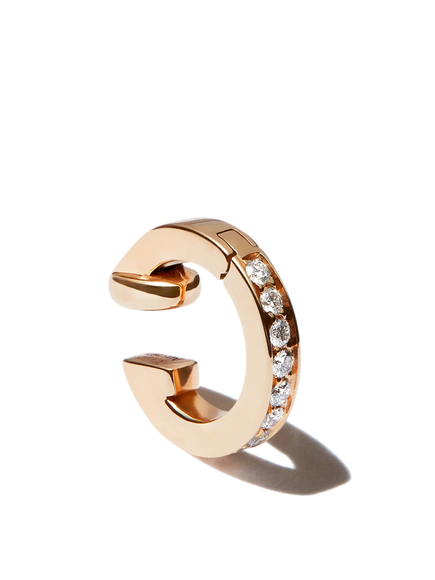 18kt yellow gold Berbere diamond ear cuff