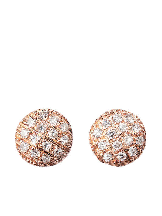 14kt rose gold Lauren Joy diamond earrings