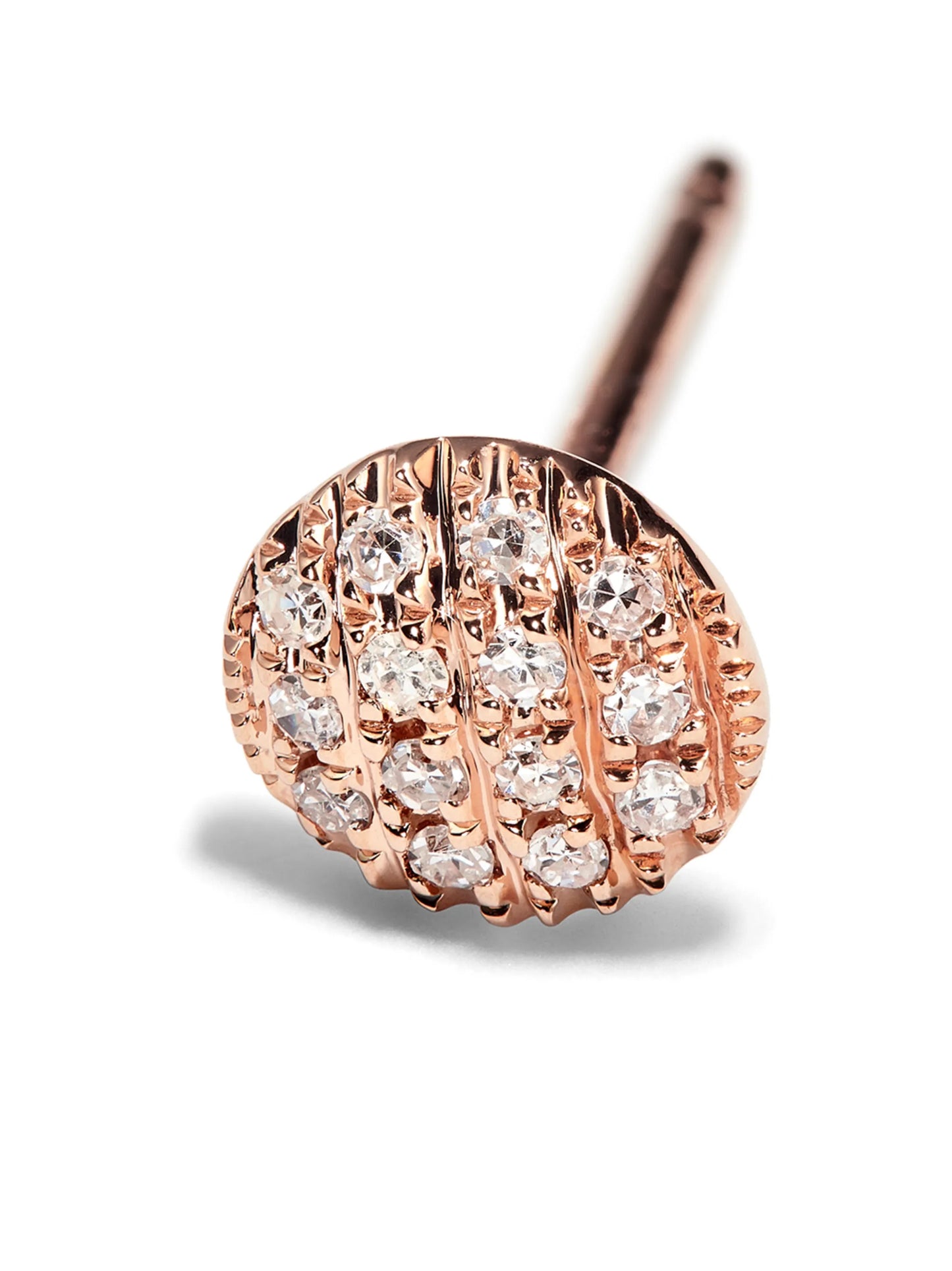 14kt rose gold Lauren Joy diamond earrings
