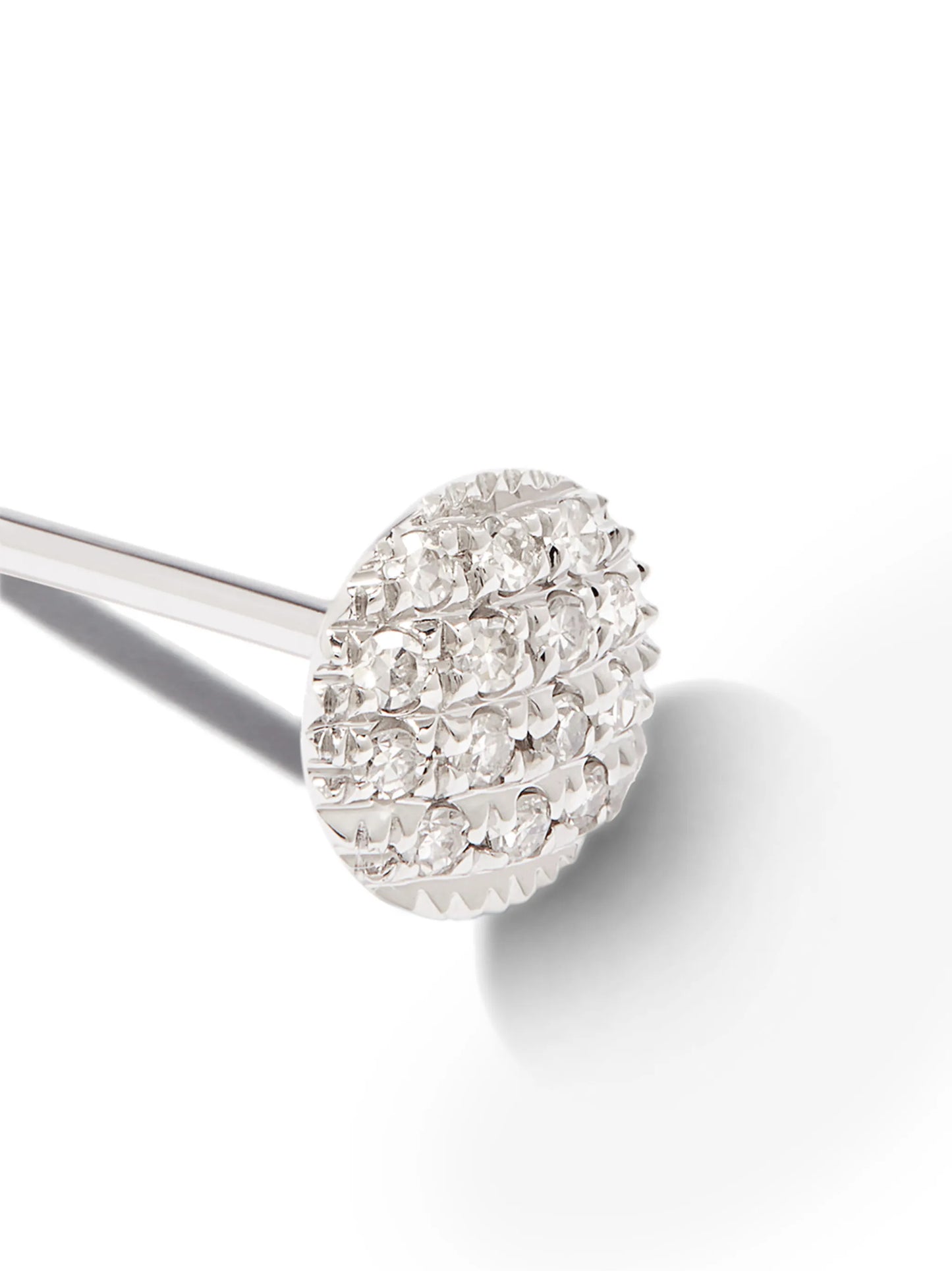 14kt white gold Lauren Joy diamond stud earrings