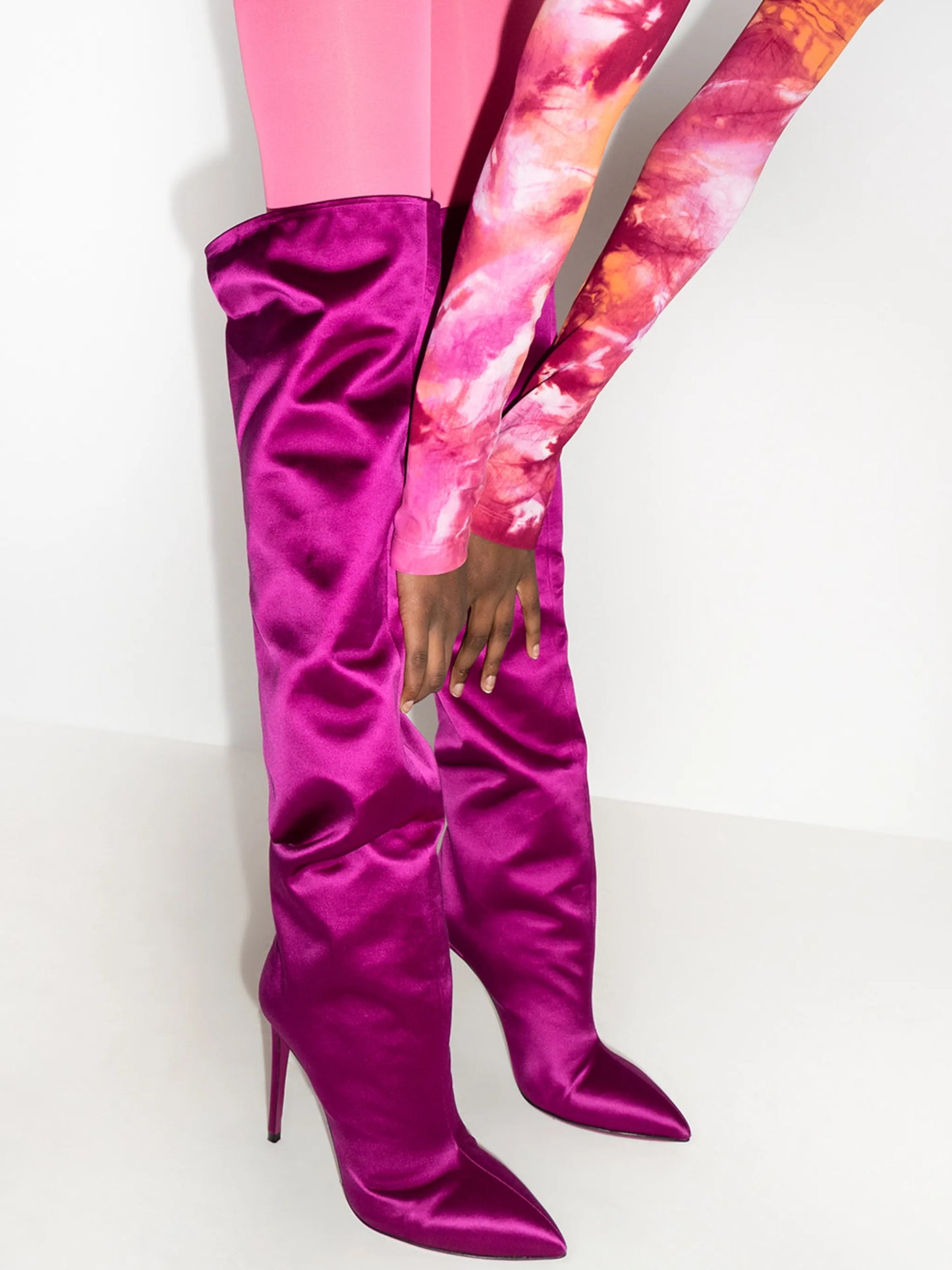 105mm over-the-knee boots