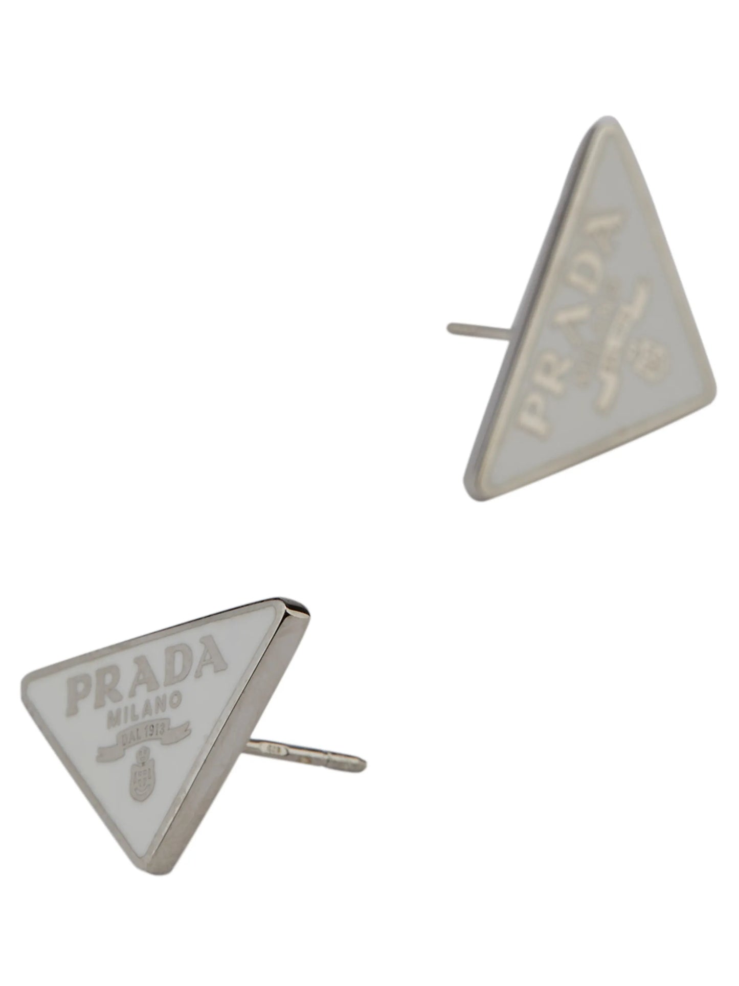 Symbole triangle-logo stud earrings
