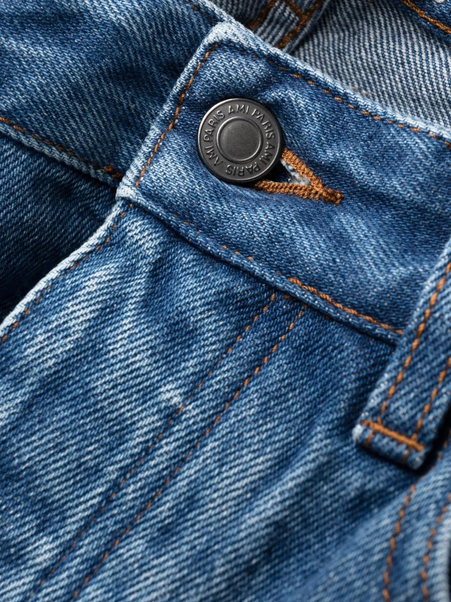 slim-fit five pocket jeans
