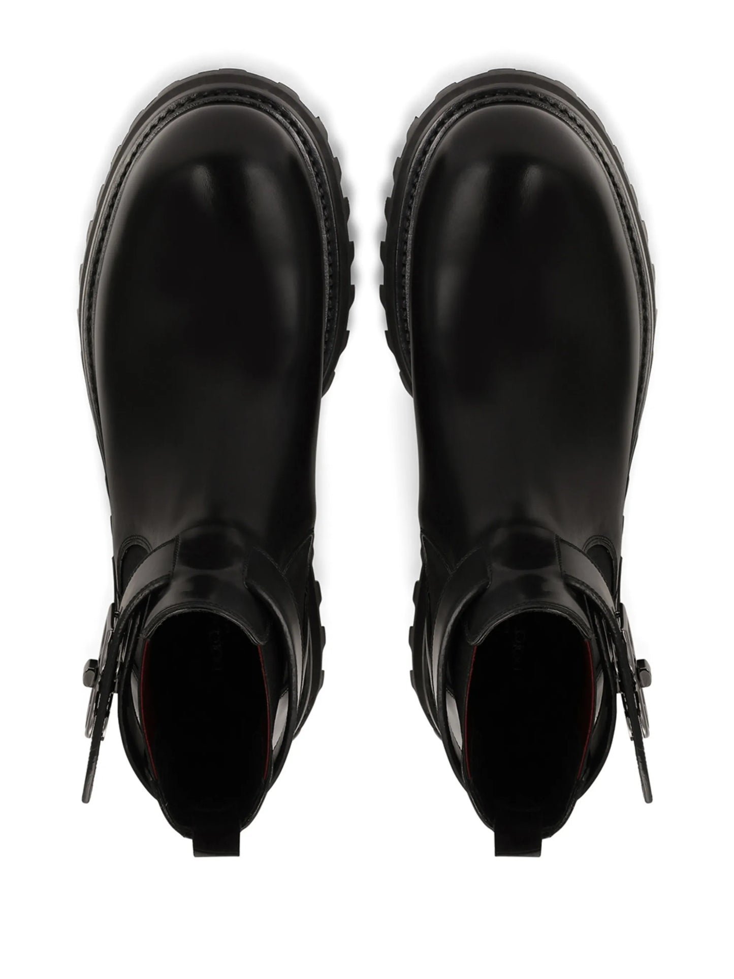 Chelsea belted boots