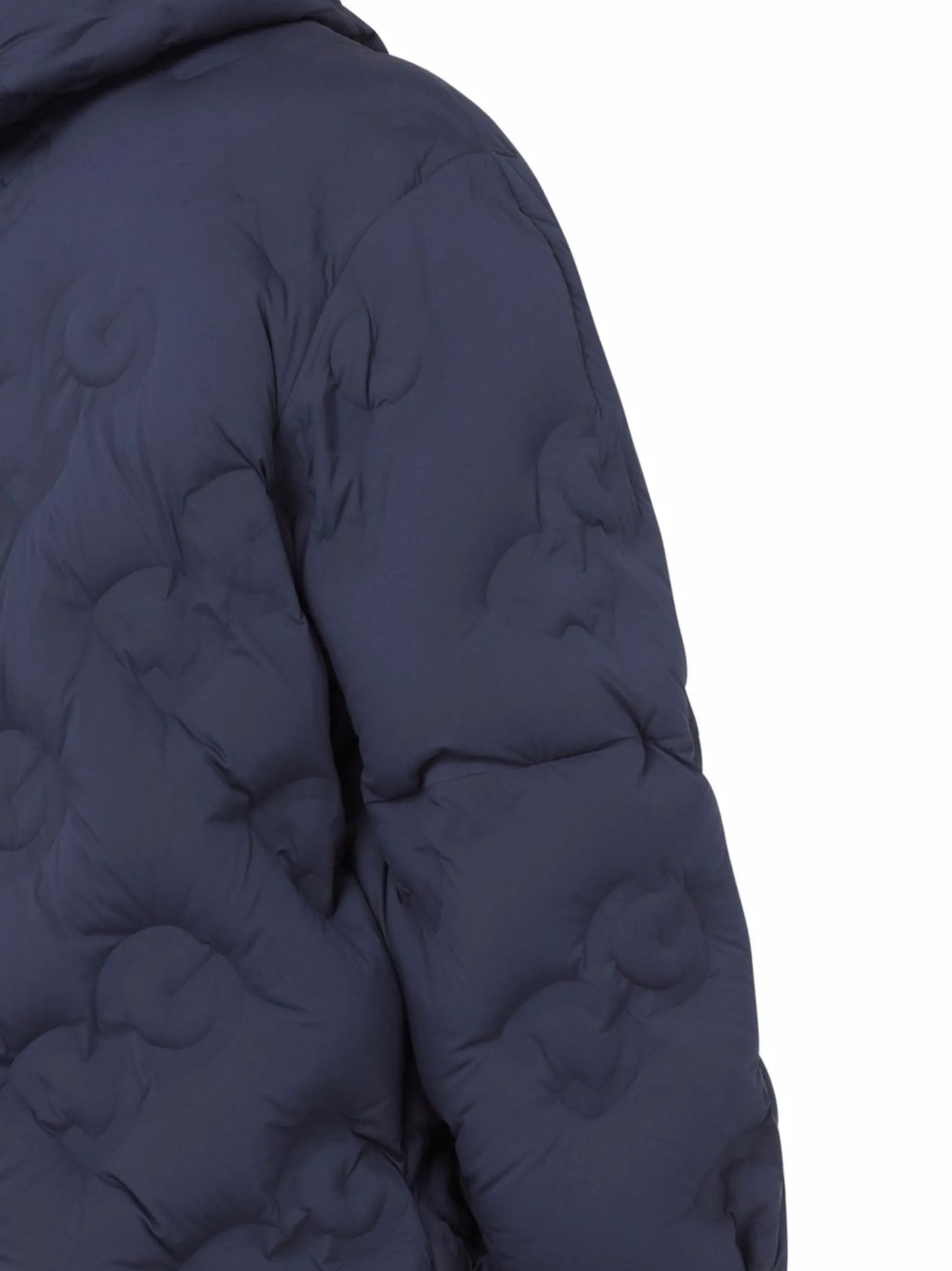 quilted DG logo coat