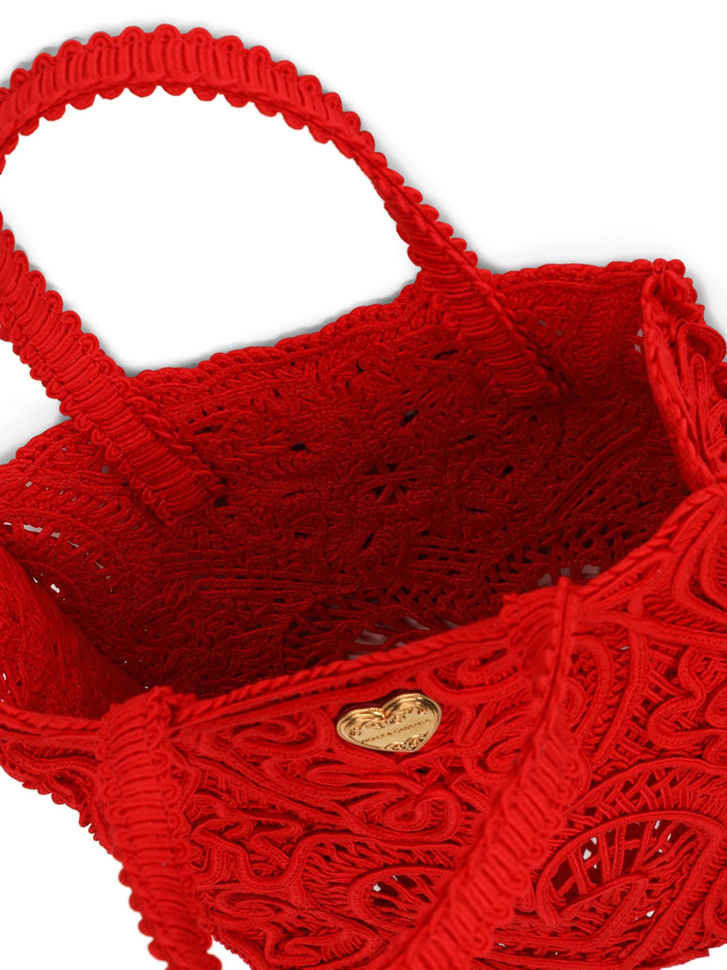 small Beatrice cordonetto-lace tote bag