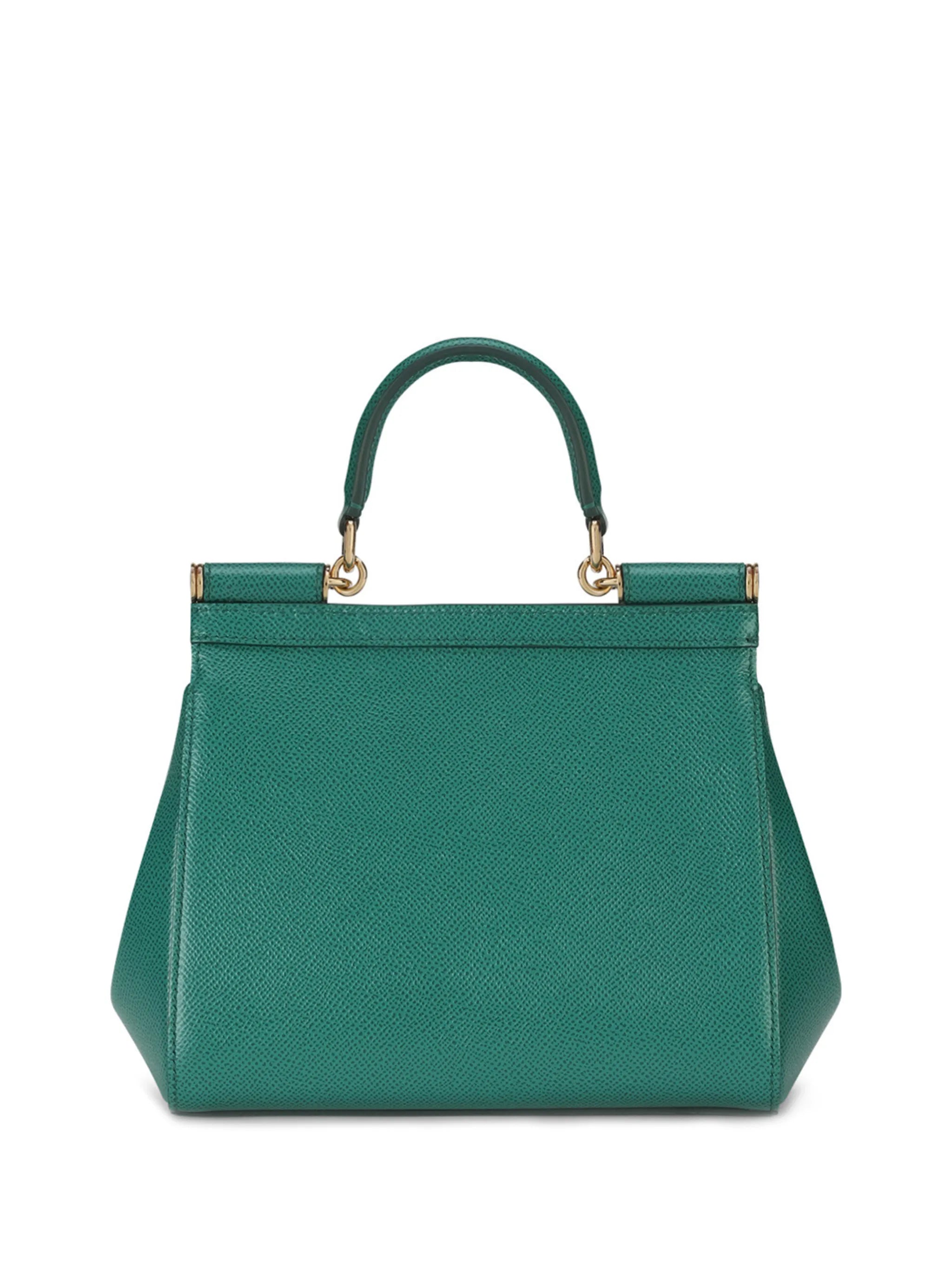 small Sicily leather top-handle bag