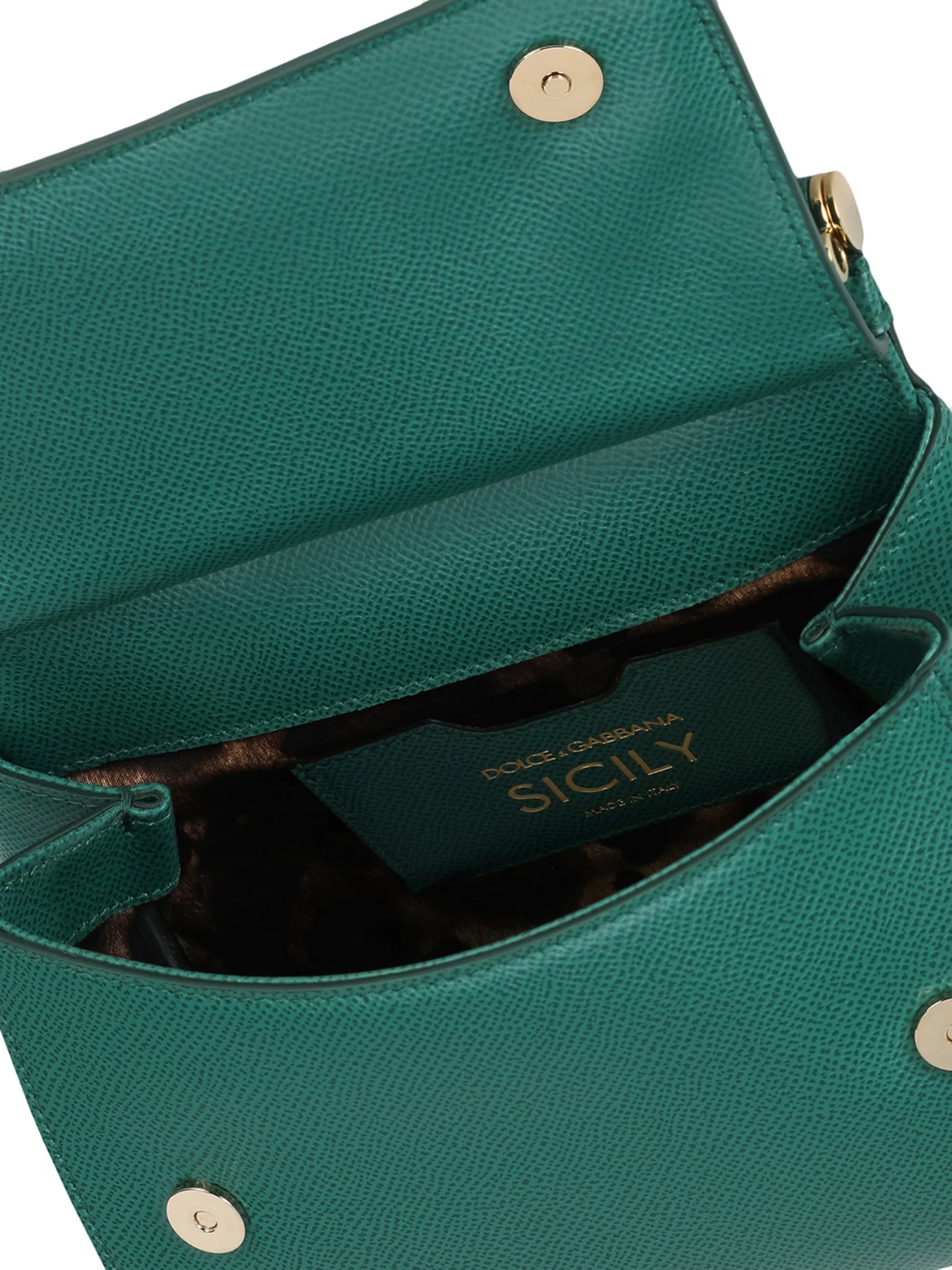 small Sicily leather top-handle bag