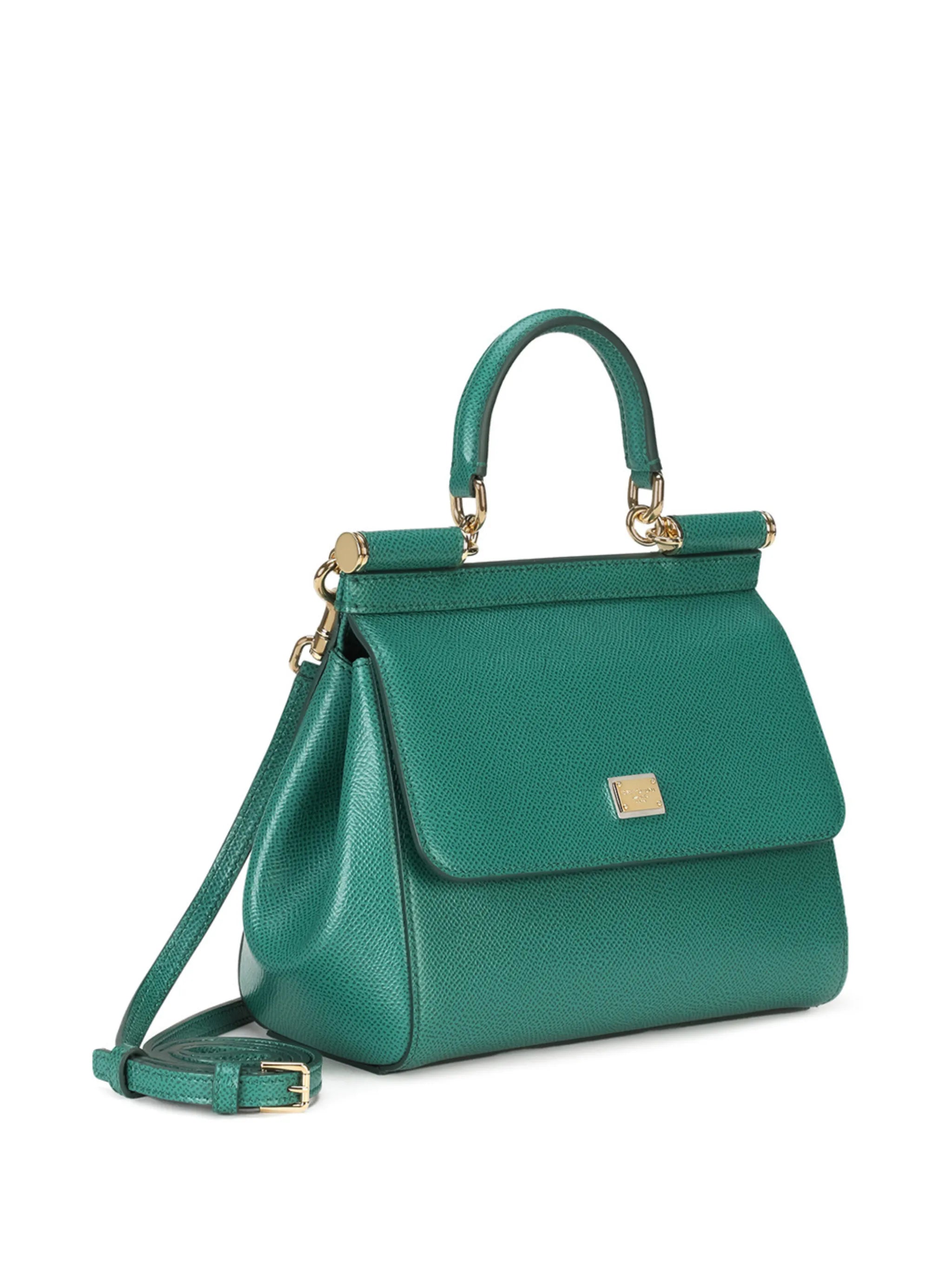 small Sicily leather top-handle bag