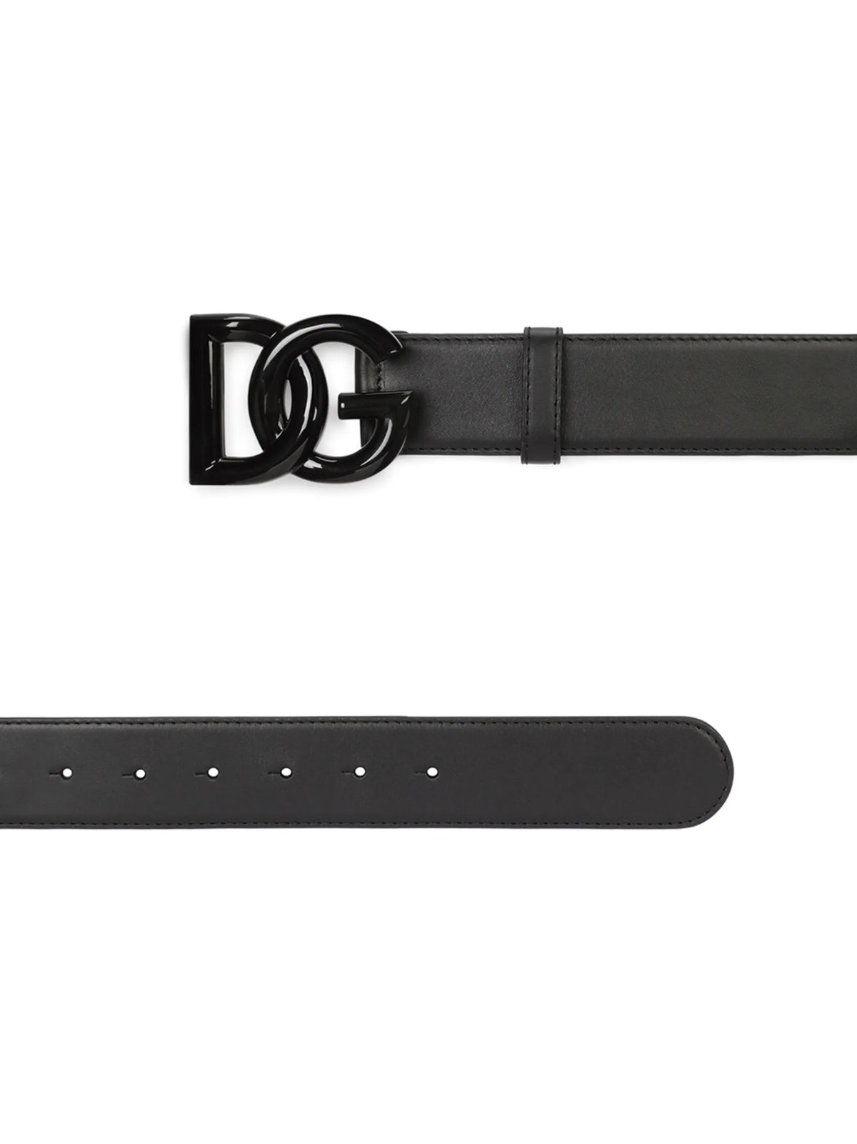 DG-logo leather belt