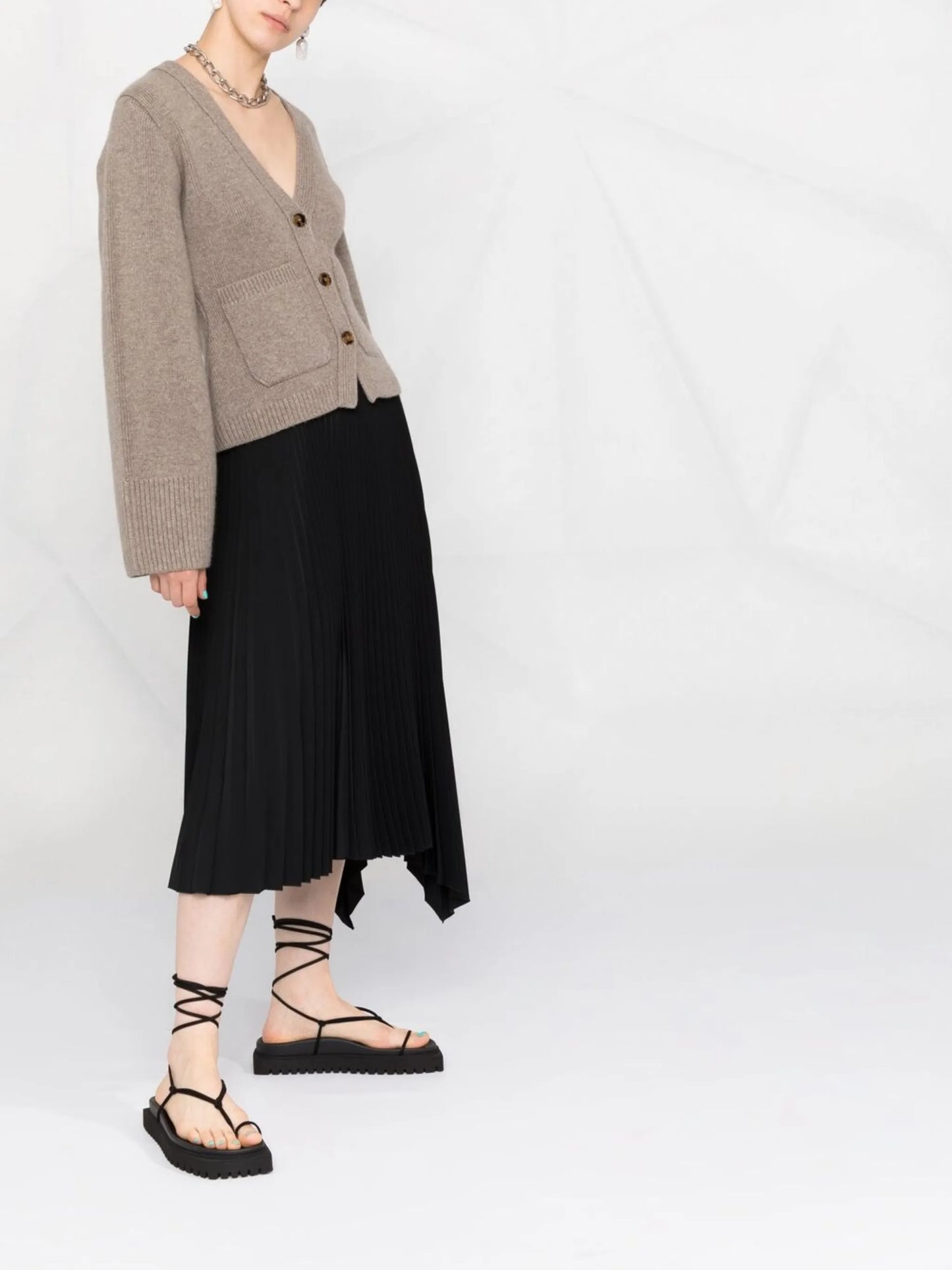 The Scarlet cashmere cardigan