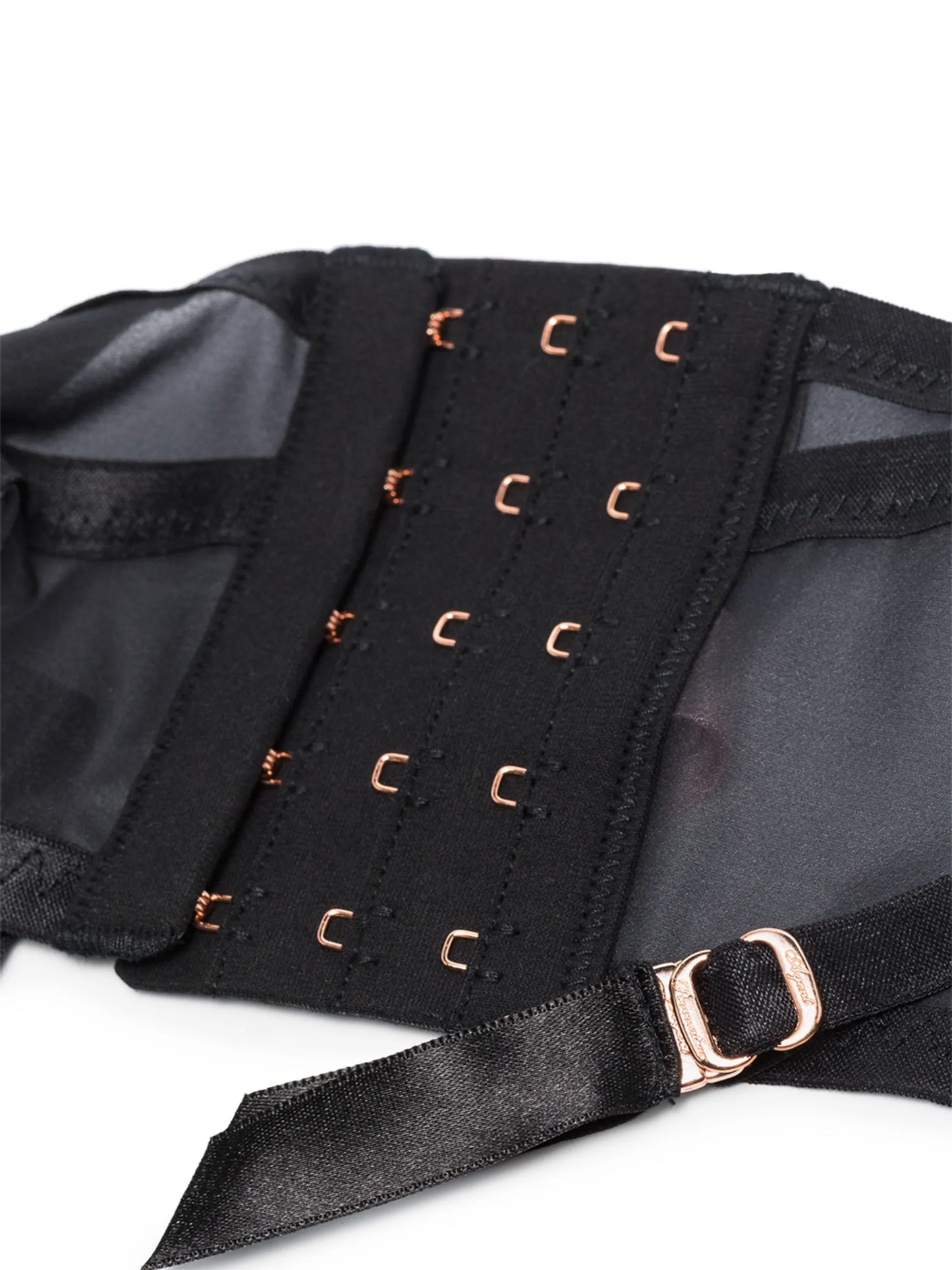Joan mesh suspender belt