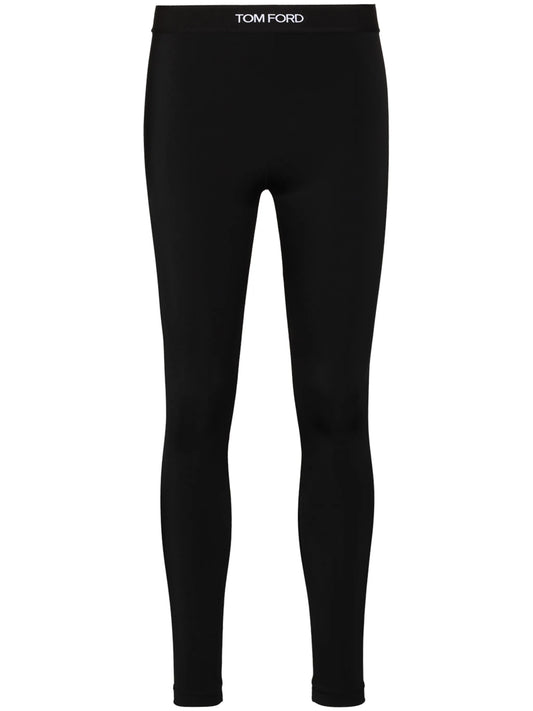 logo-waistband leggings