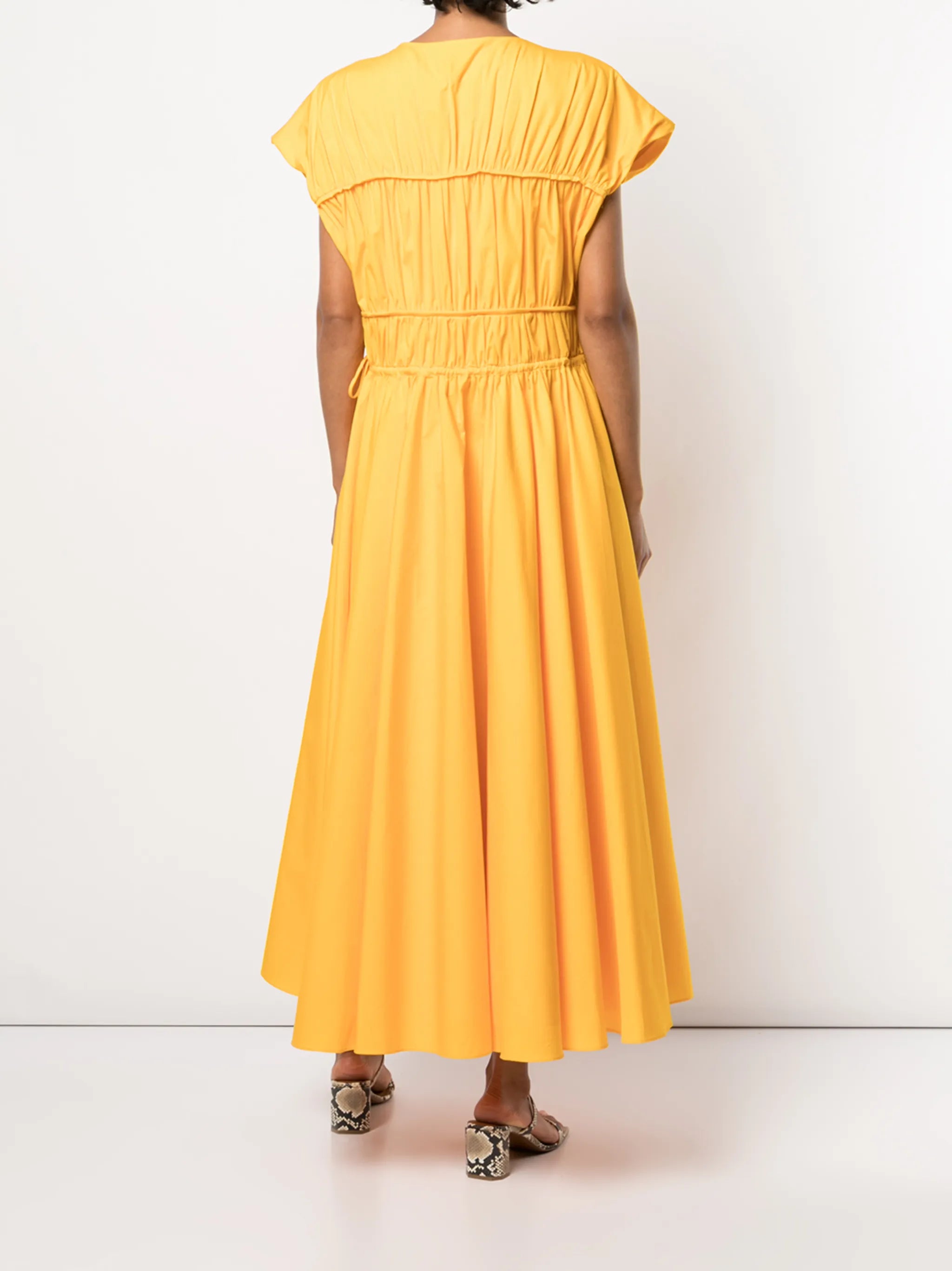 Ceres flared midi dress