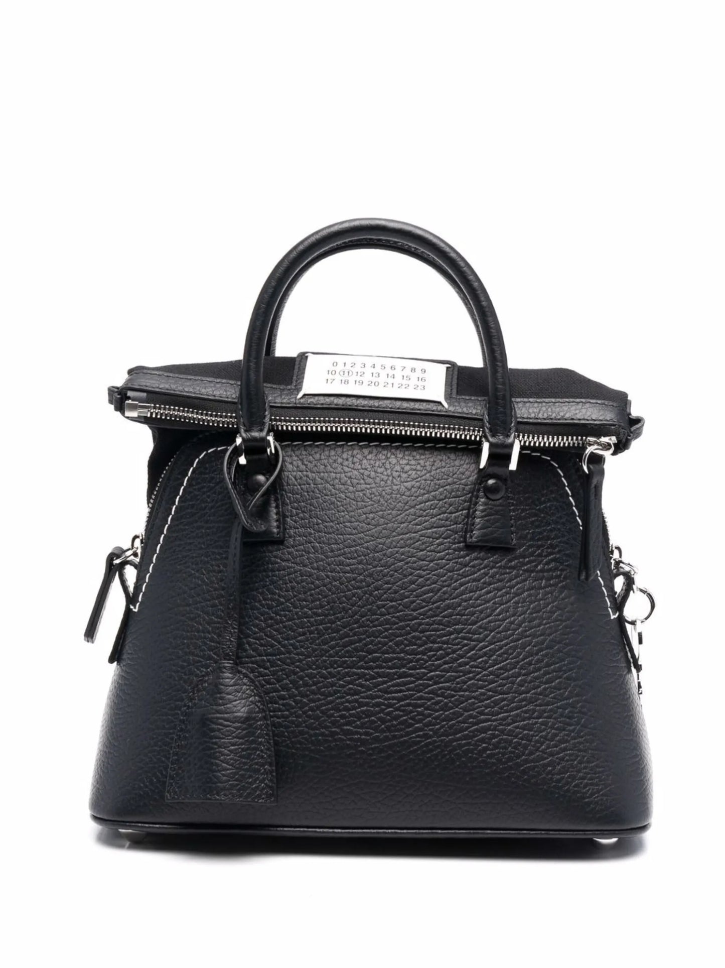 mini 5AC leather tote bag