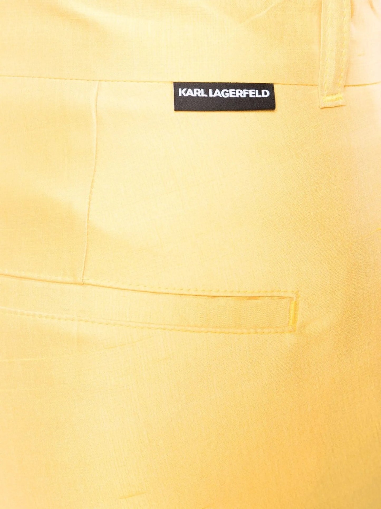 x kenneth Ize pressed-crease trousers