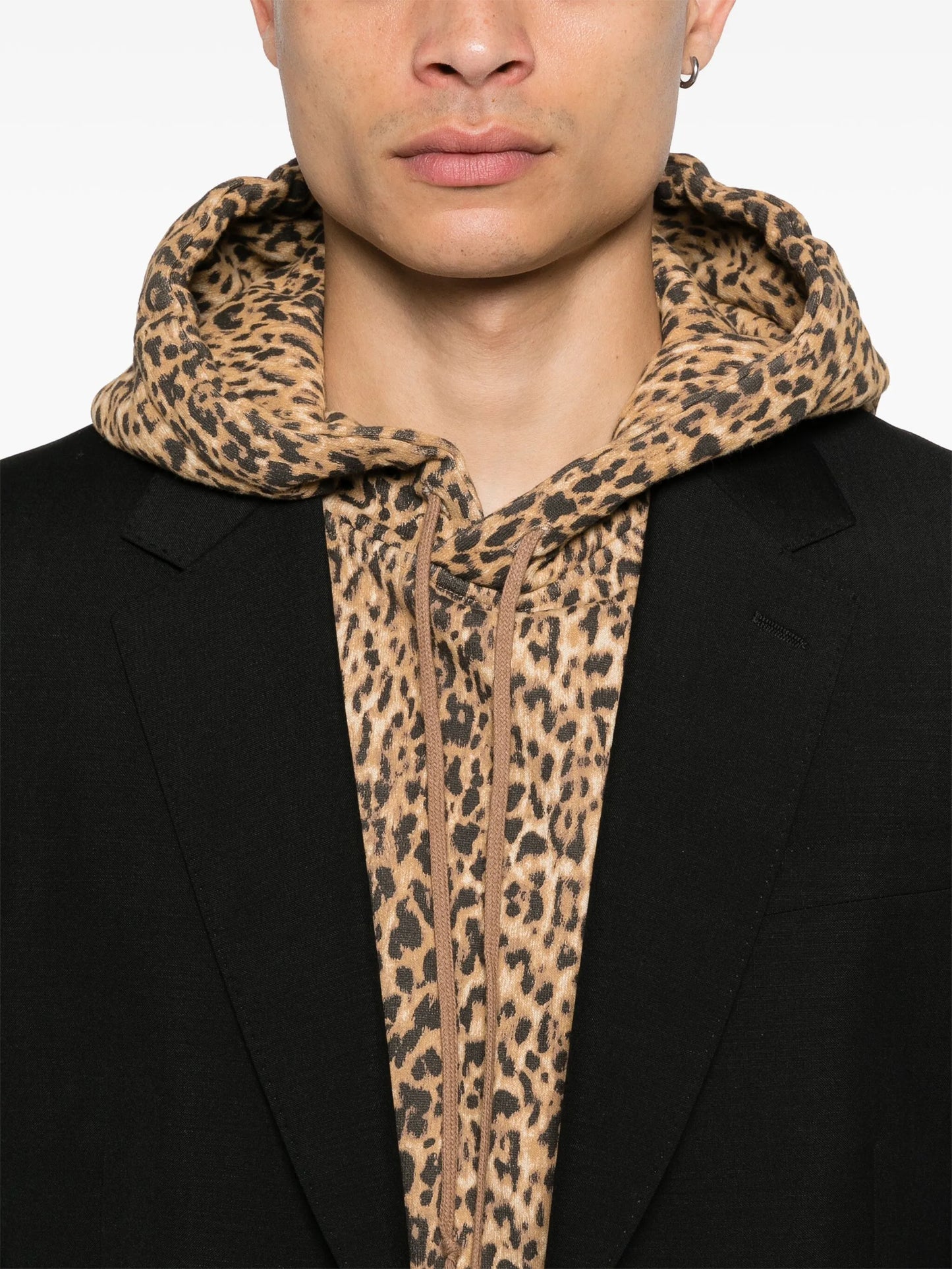 single-breasted suit jacket