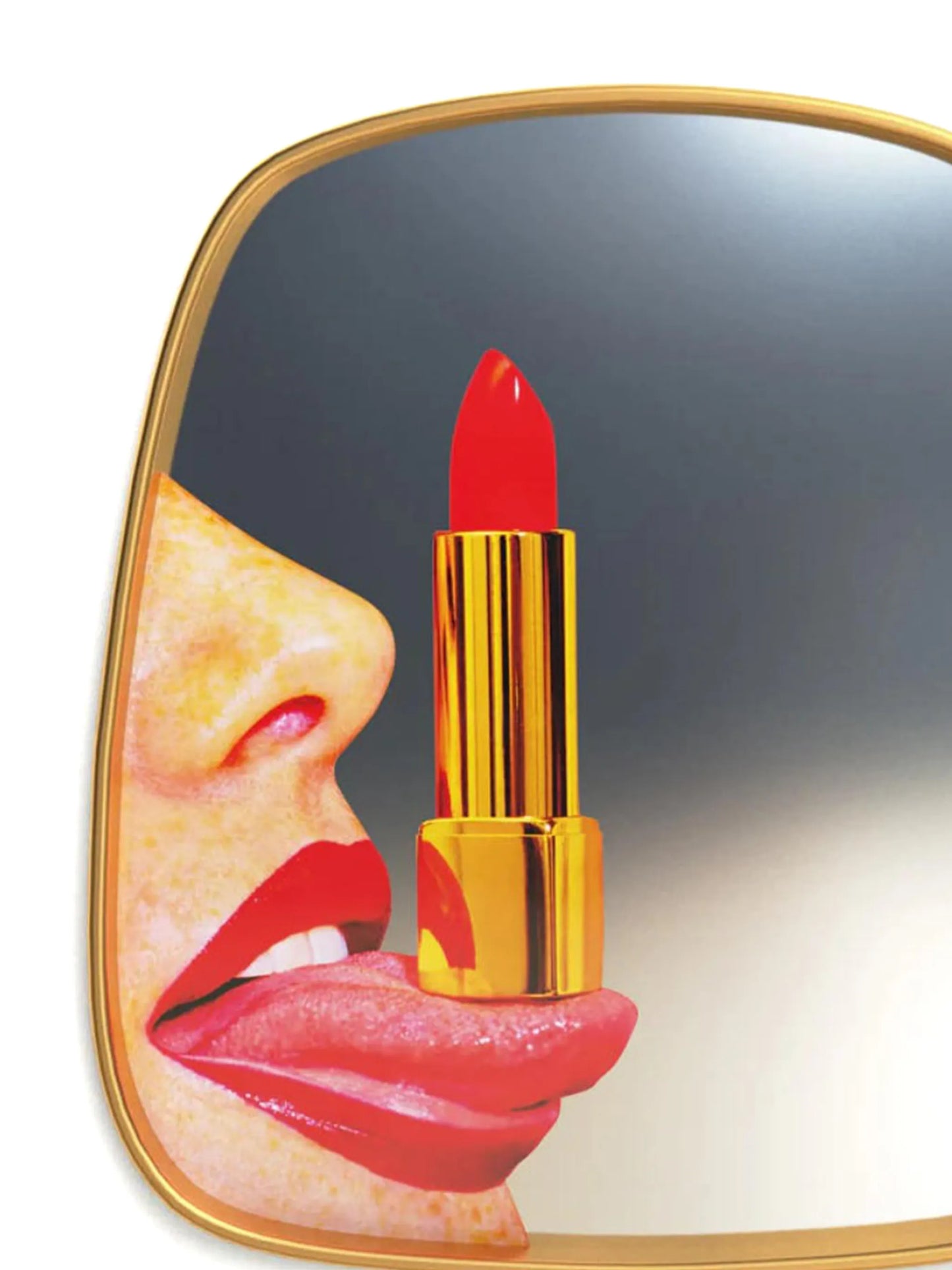 Lipsticks toiletpaper mirror