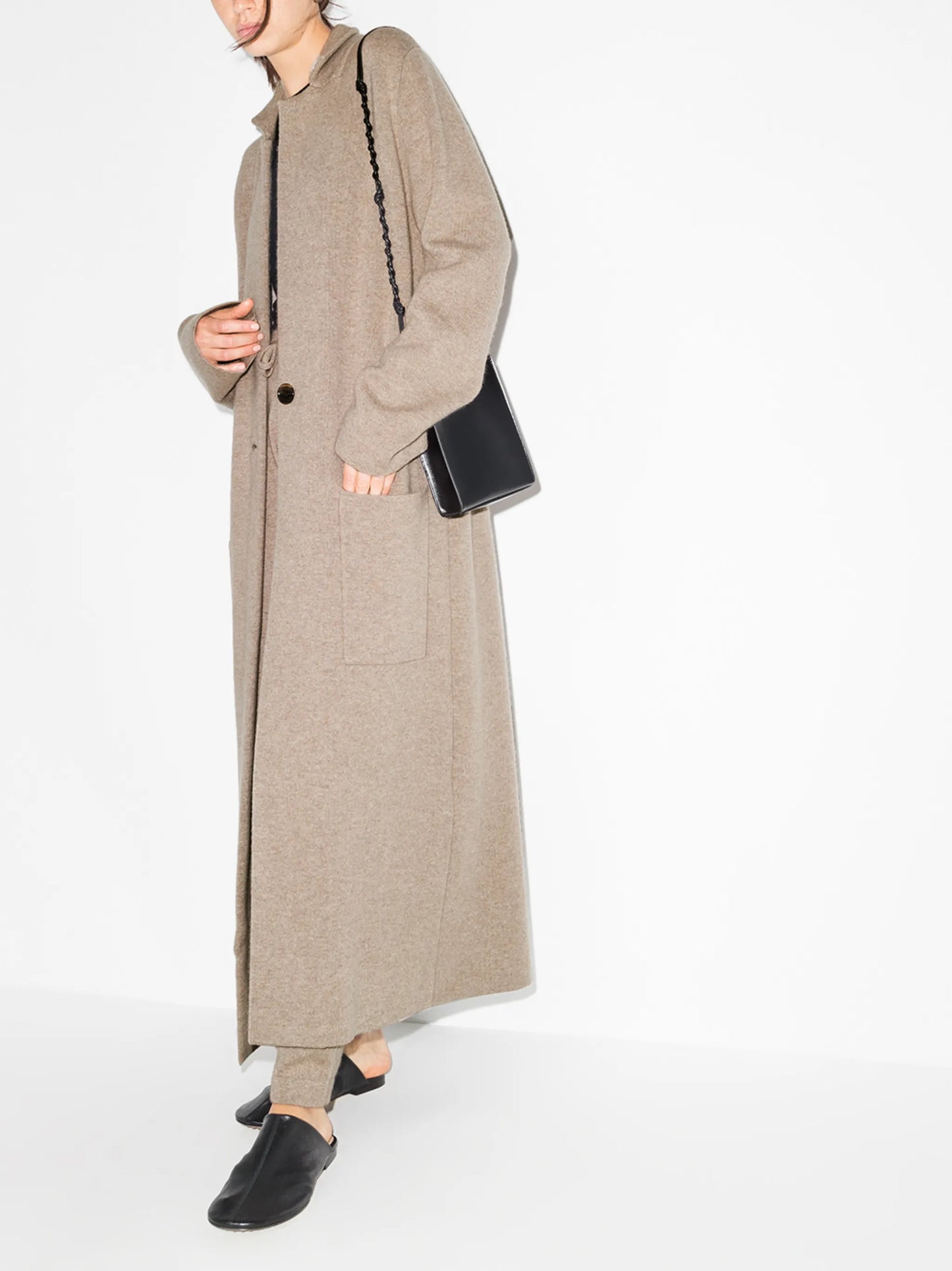 Amie single-breasted coat