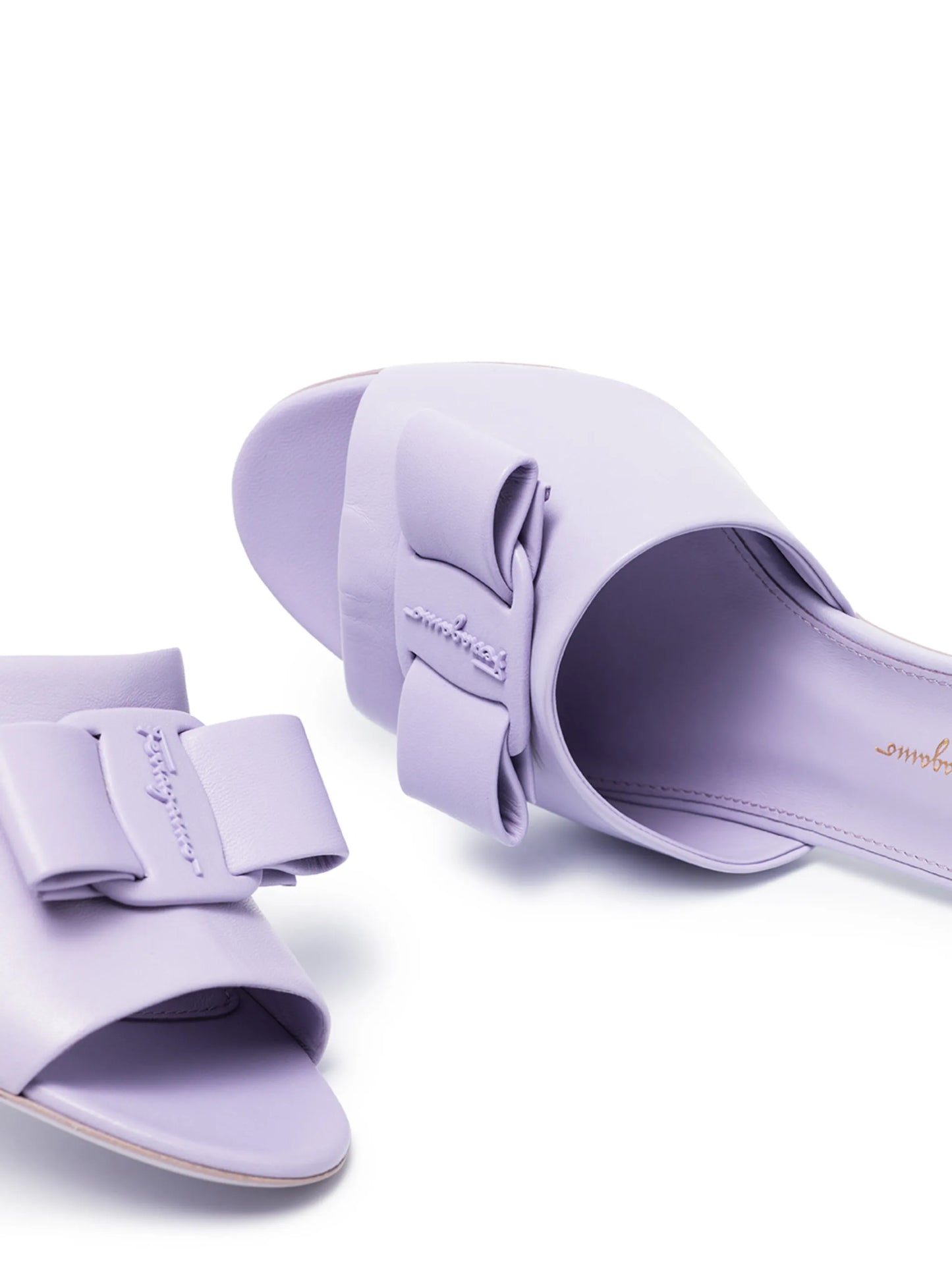 Viva Bow 55mm leather sandals