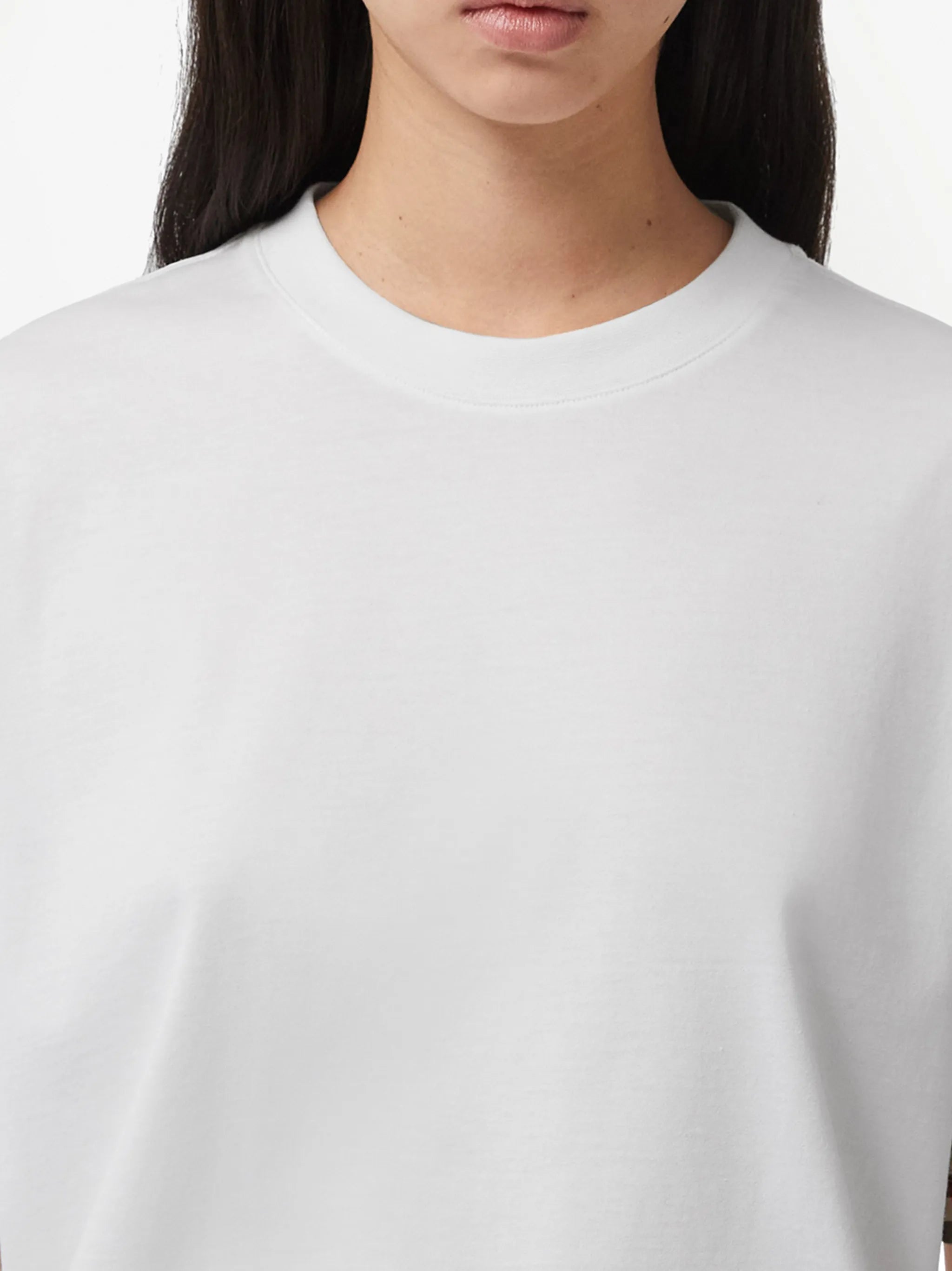 Vintage Check-sleeve T-shirt