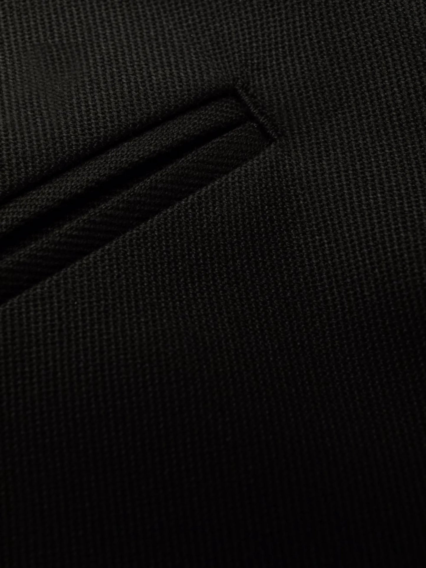 straight-leg tailored trousers