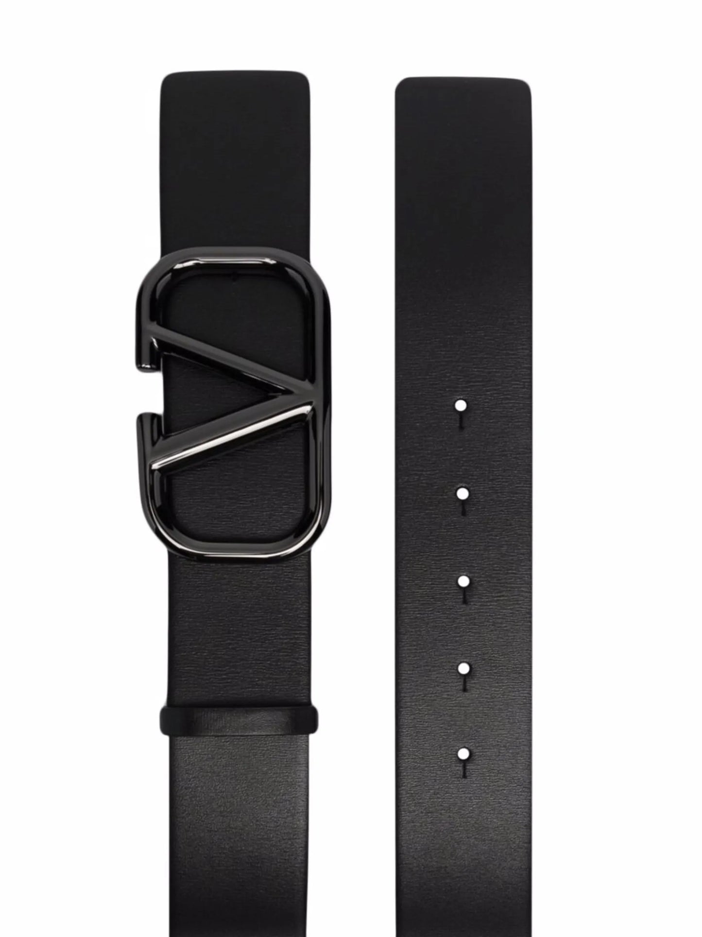 VLogo Signature leather belt