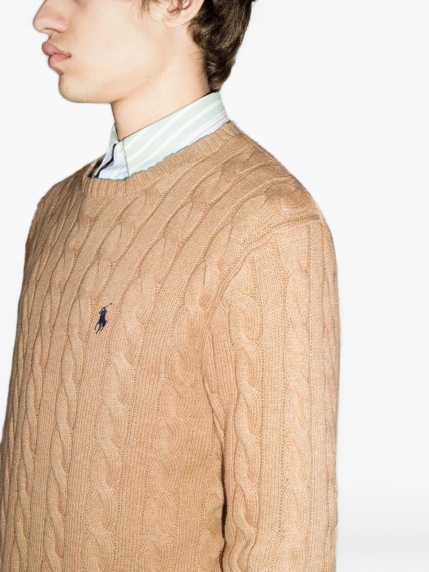 logo-embroidered sweater