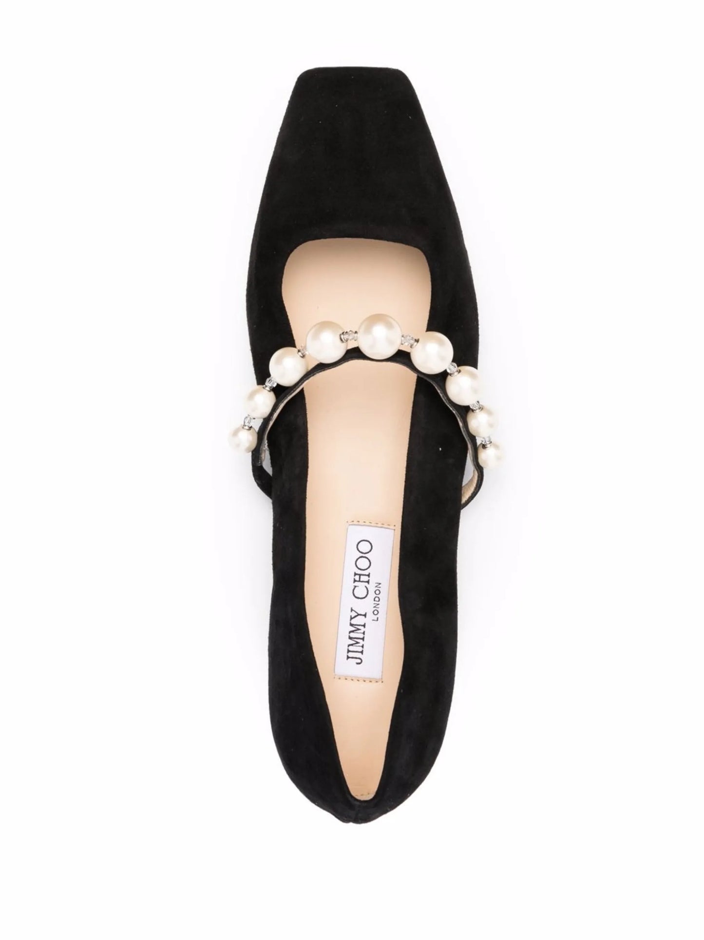 Ade square-toe ballerina shoes