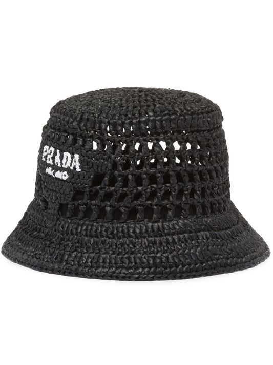 raffia bucket hat