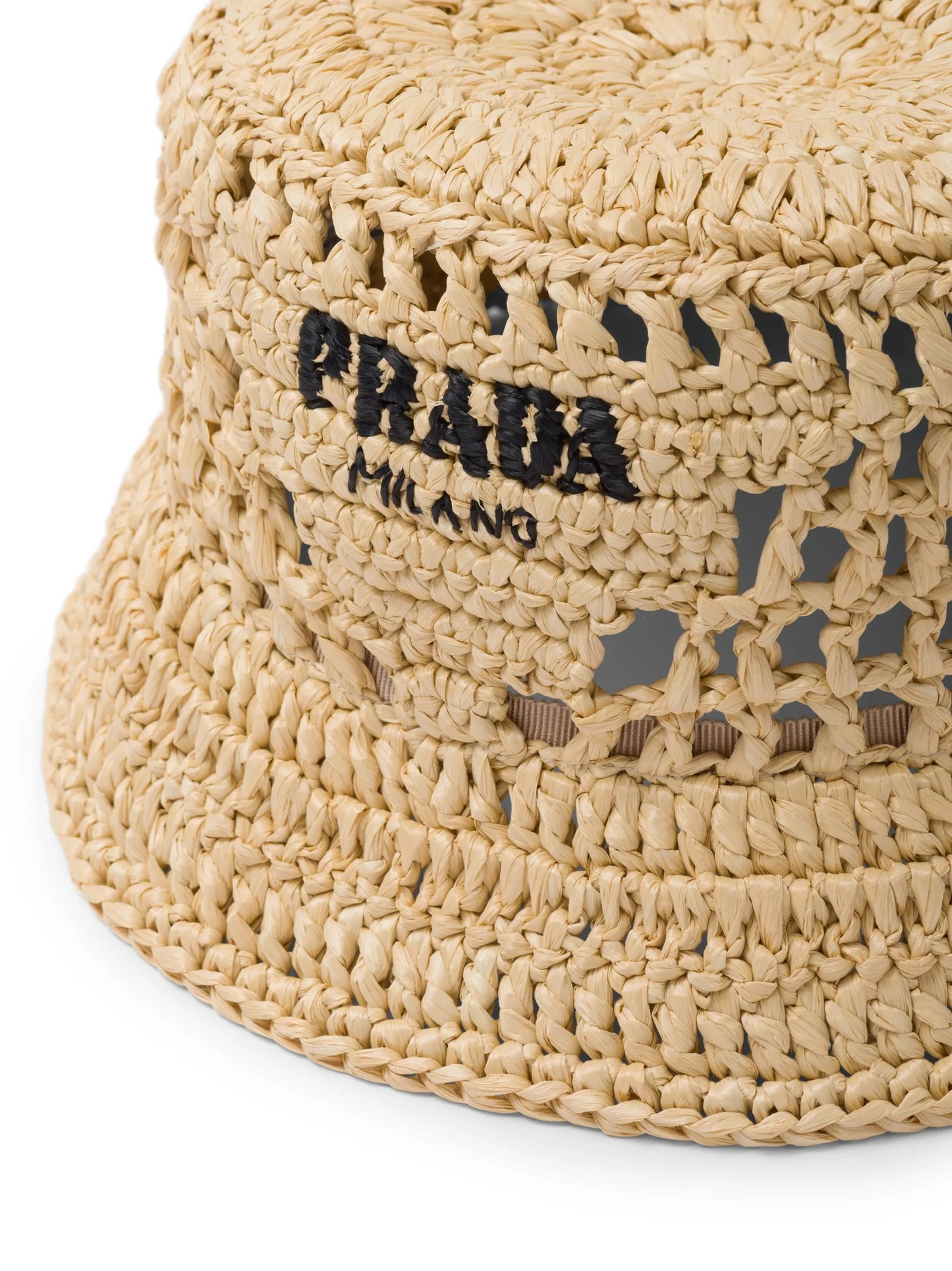 raffia bucket hat