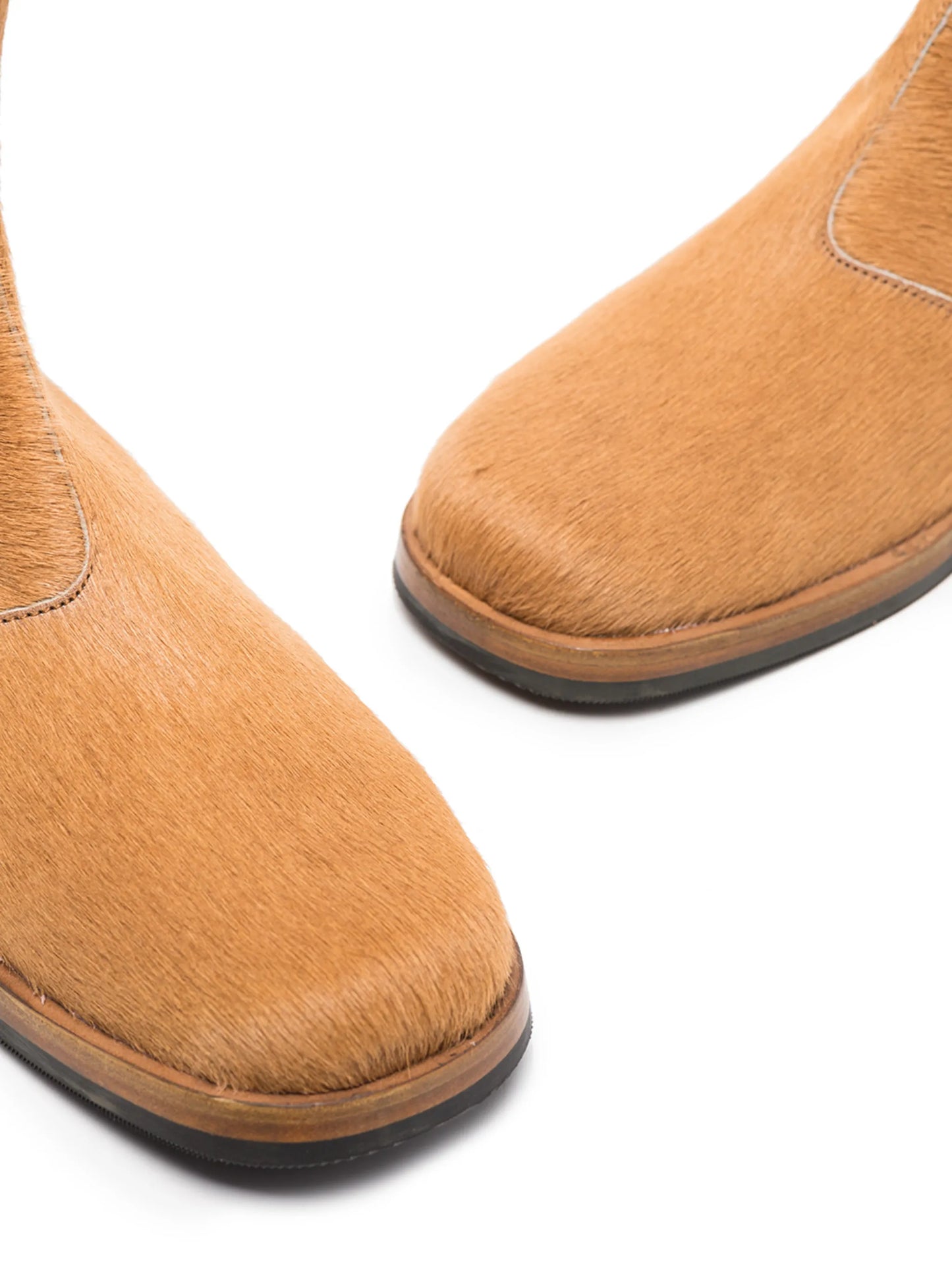 Camion textured ankle boots