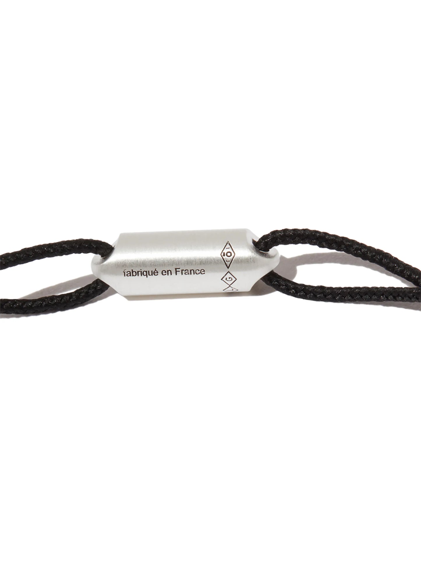 Le 3g brushed capsule cord bracelet