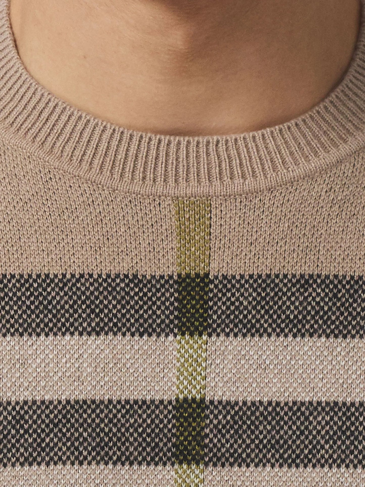 Nixon check-pattern cashmere jumper