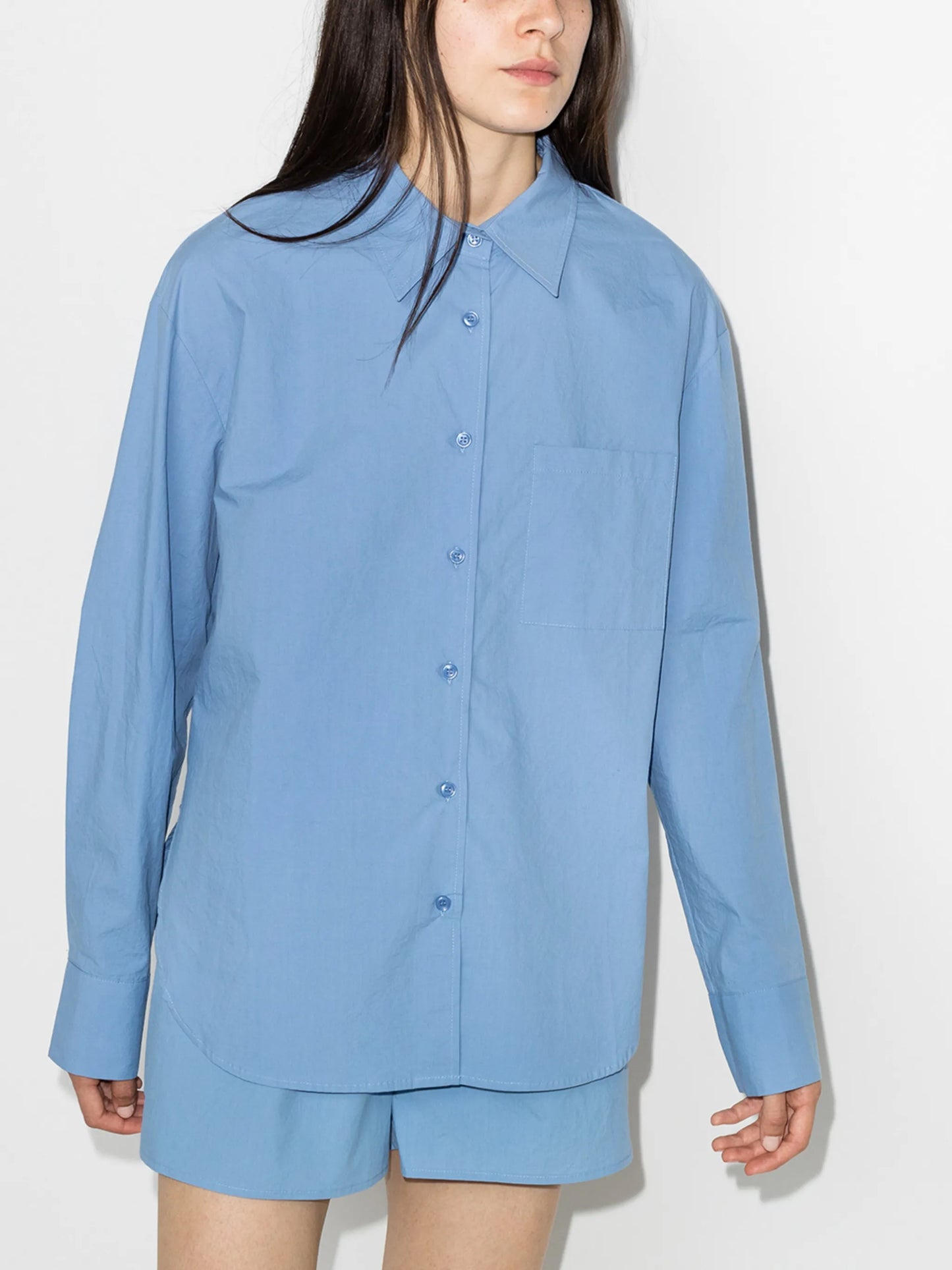 Lui organic-cotton shirt
