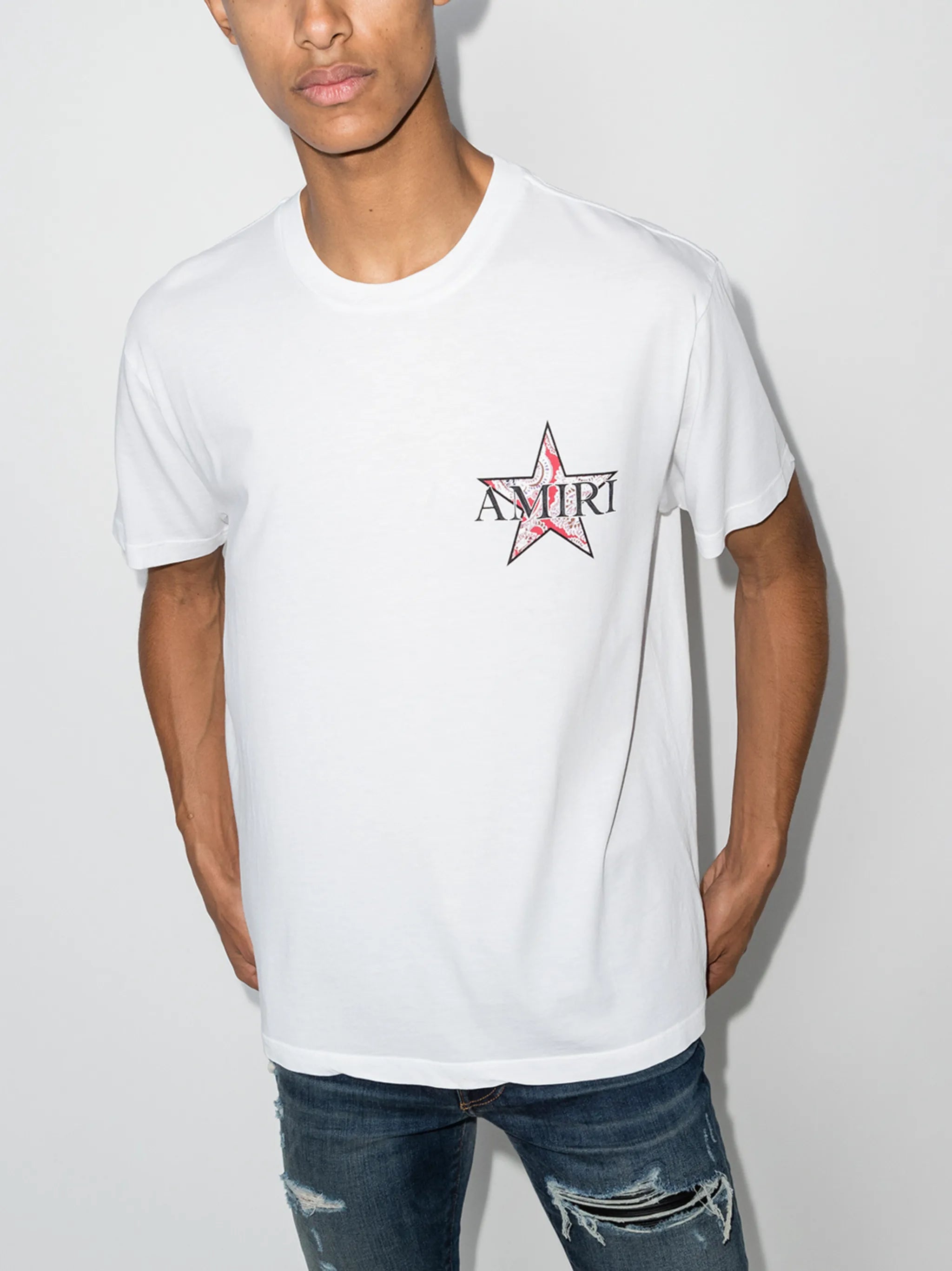Paisley Star short-sleeve T-shirt