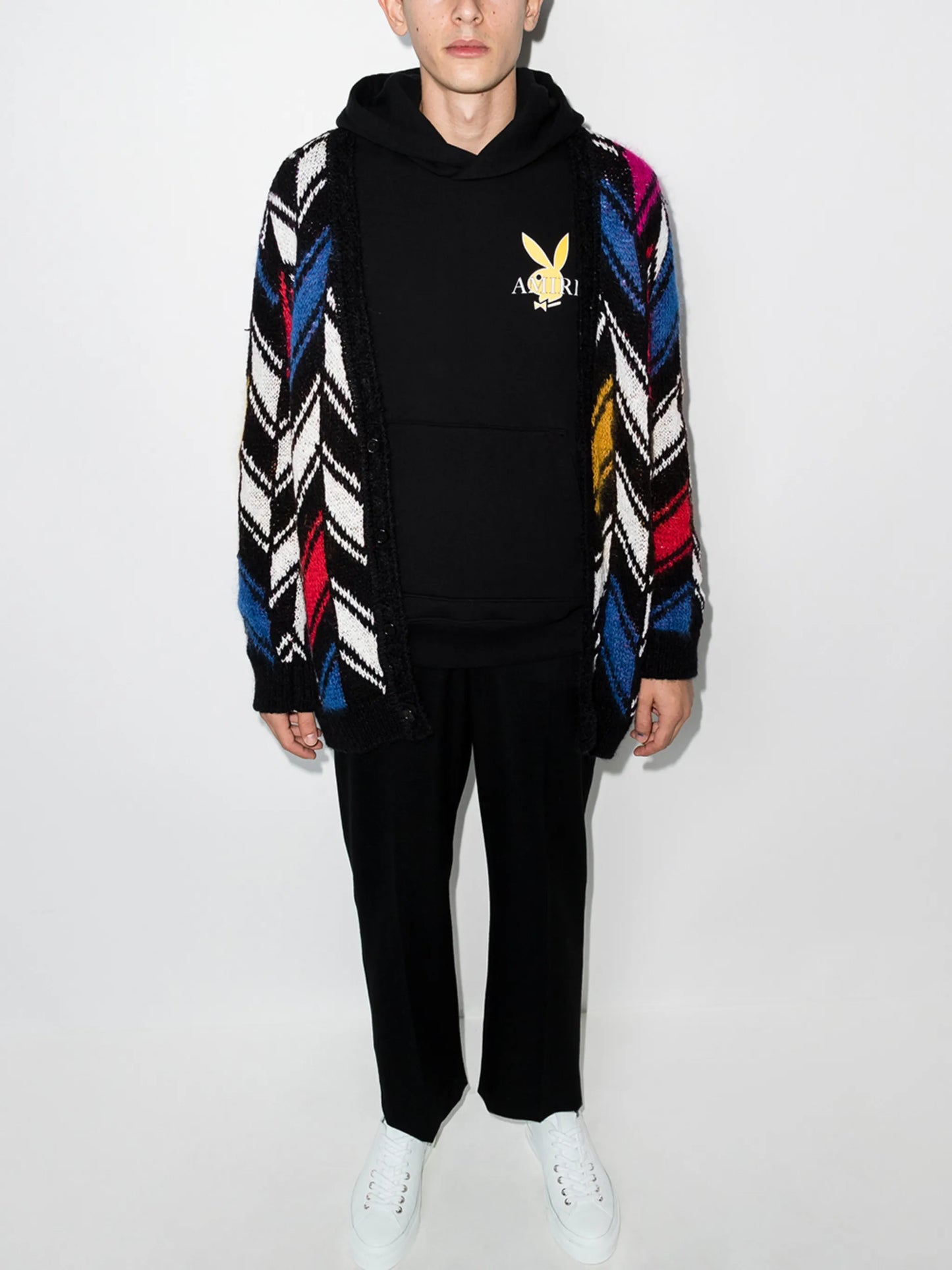 Playboy logo-print hoodie