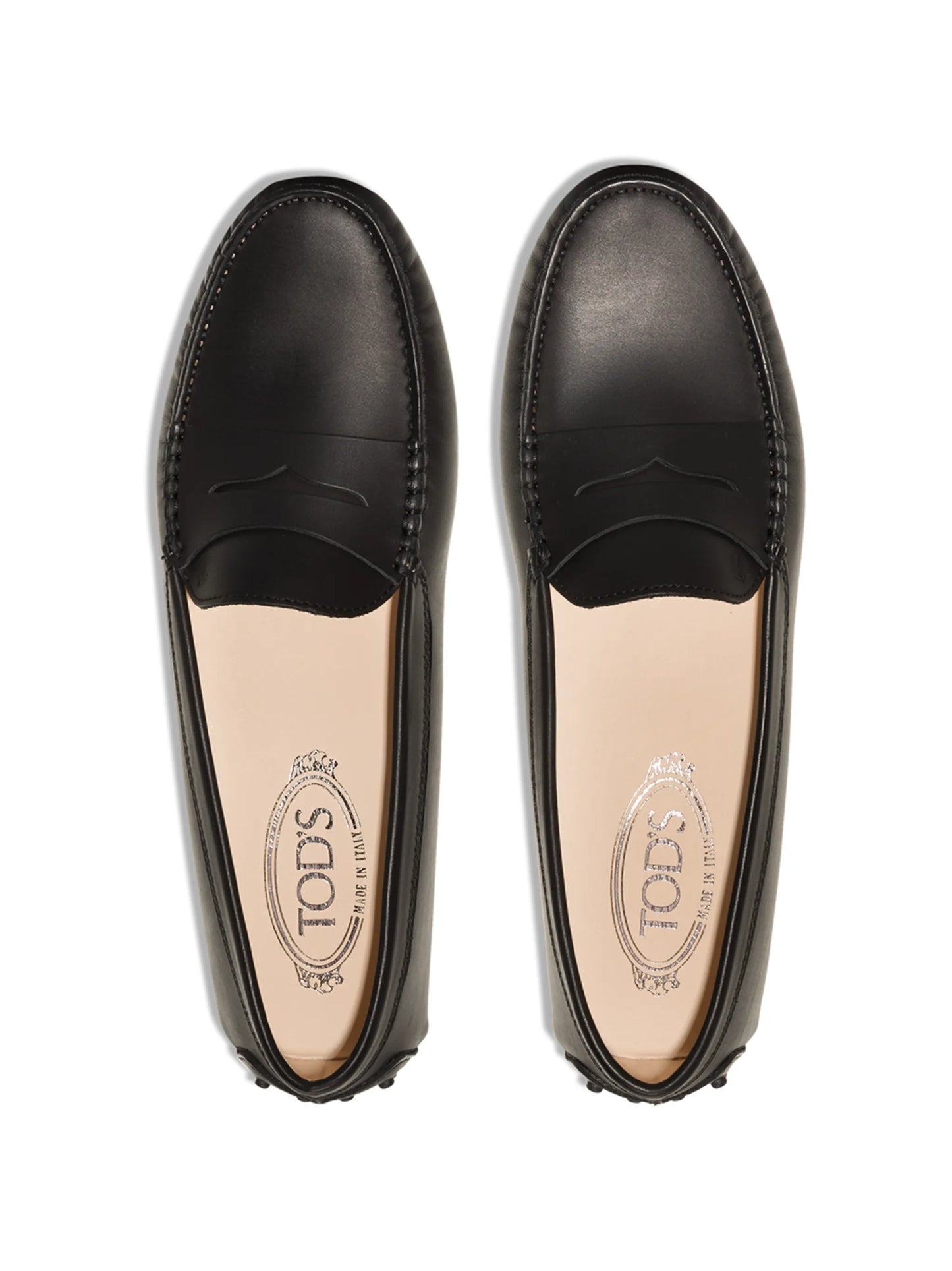 Gommino round toe moccasins