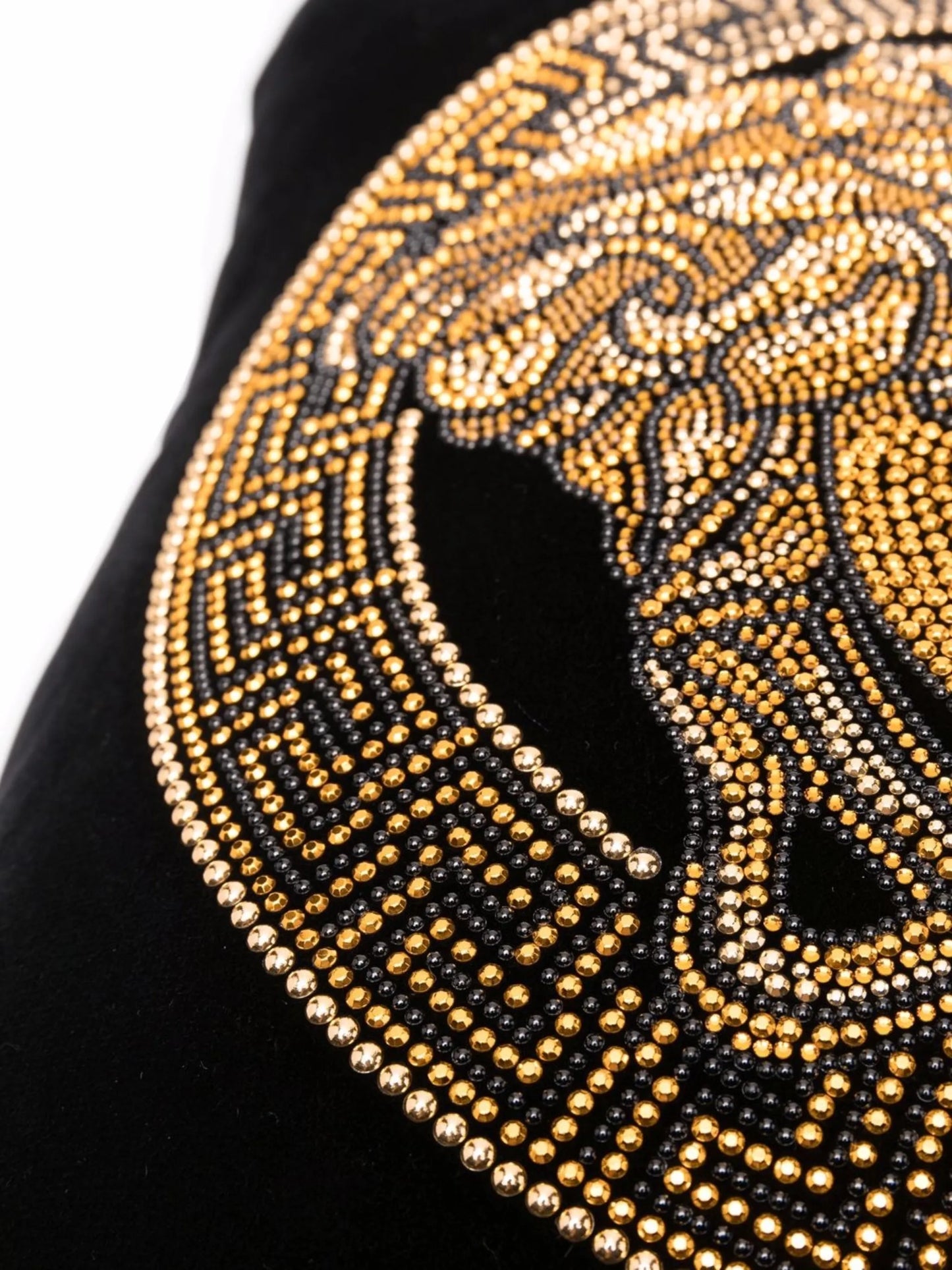 Icon studded cushion