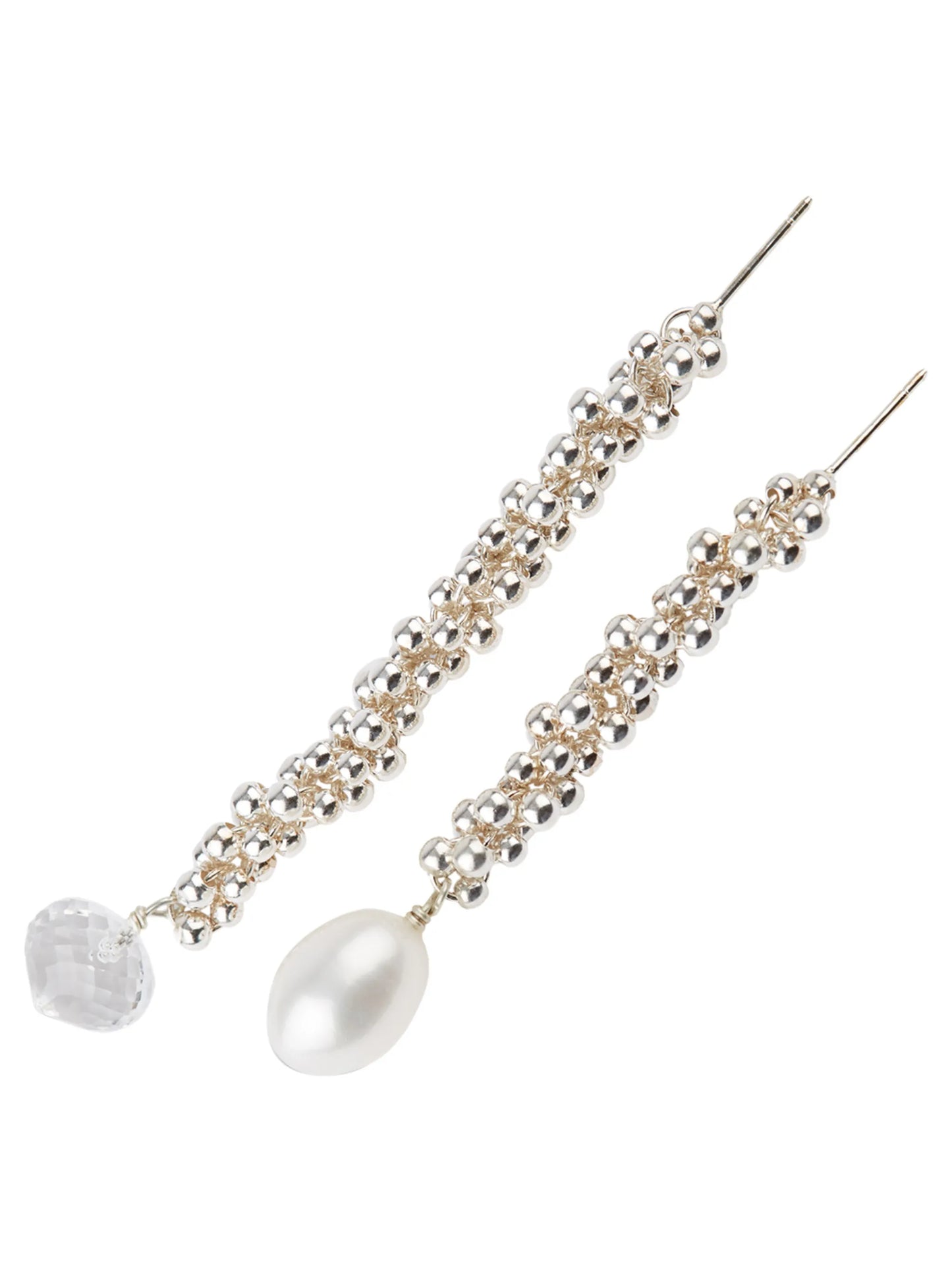 The Reunion Of The Stars pearl-detail drop earrings