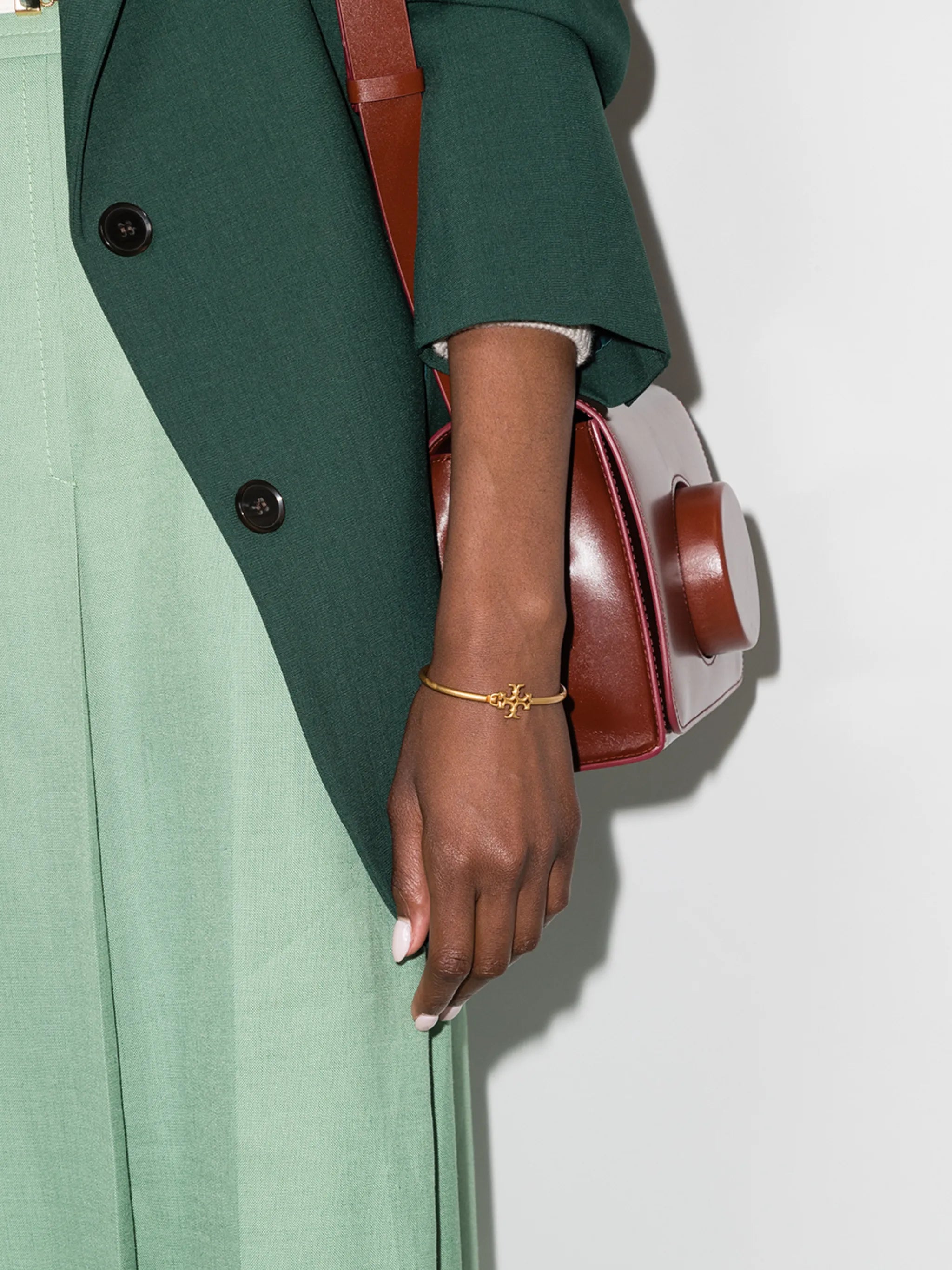 Eleanor hinged cuff bracelet