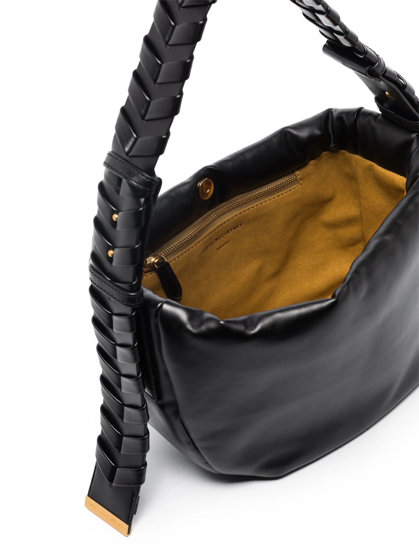 braided-strap shoulder bag